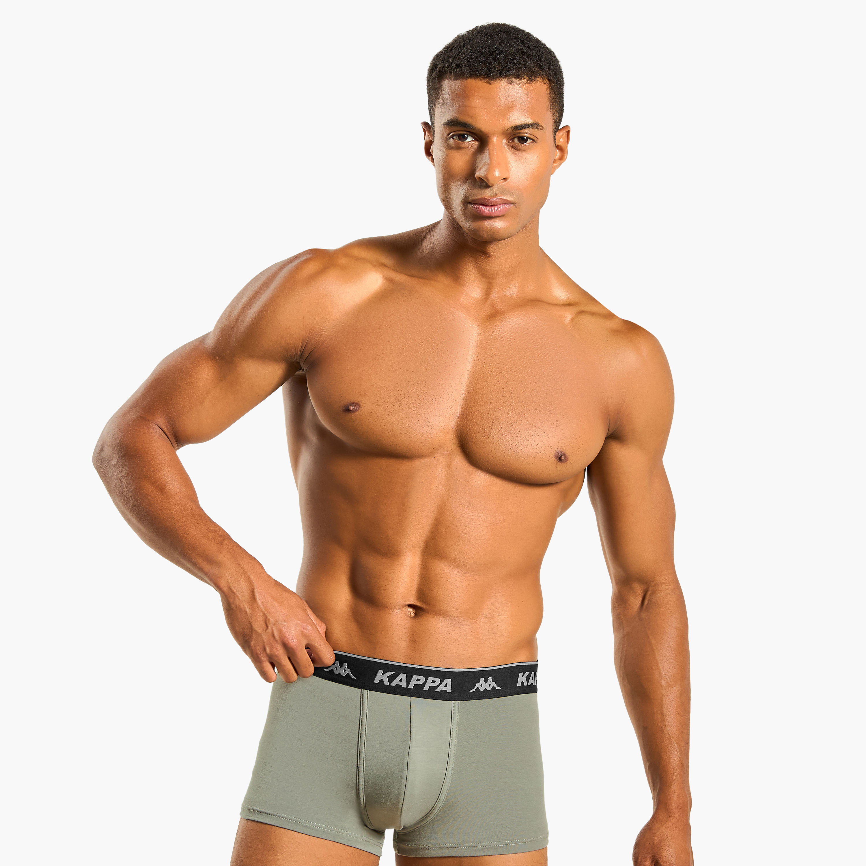Set of 5 - Kappa Trunk Briefs with Elasticated Waistband-men-clothing-innerwear-underwear-image-5
