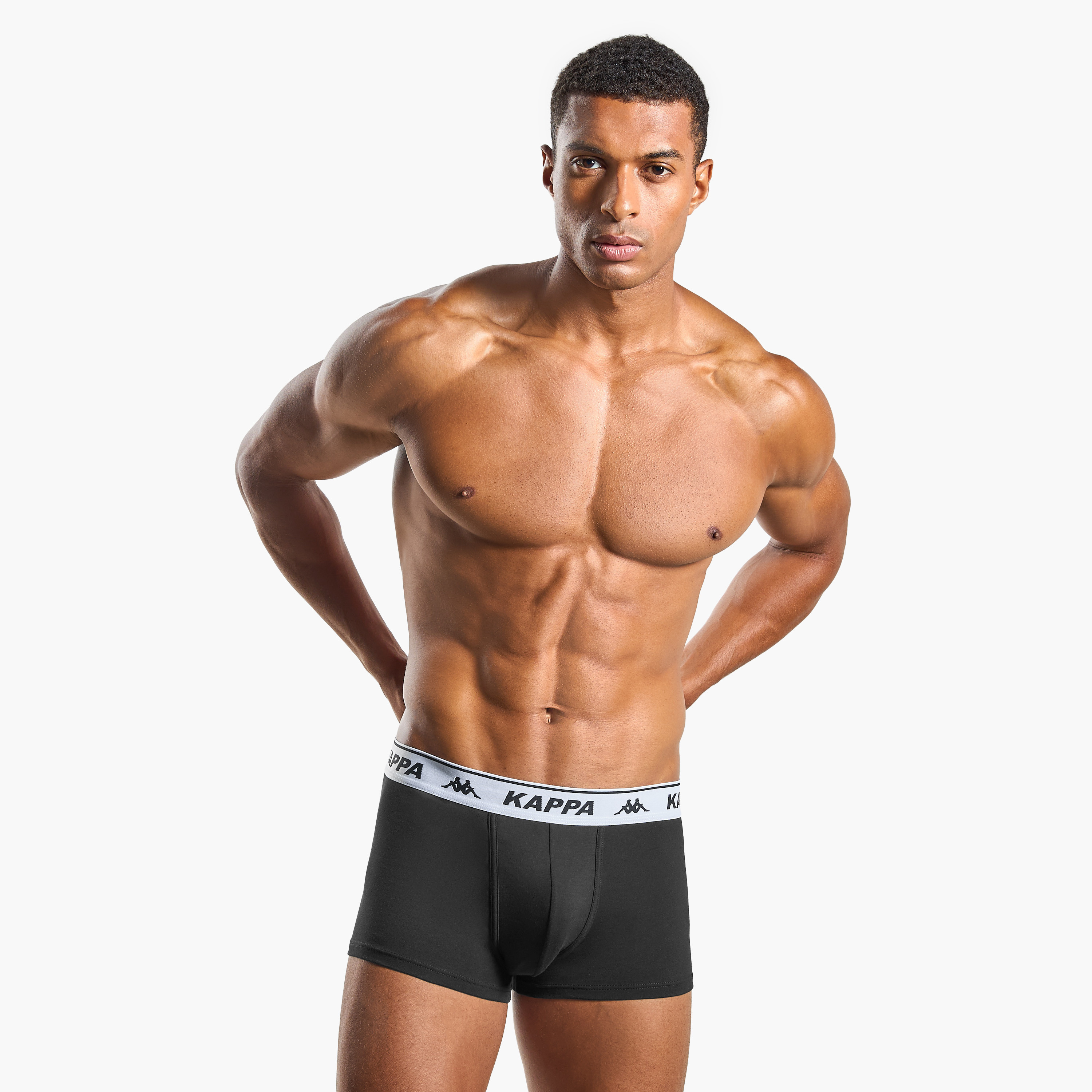 سراويل ترانك بخصر مطاطي من كابا - طقم من 5-men-clothing-innerwear-underwear-image-2