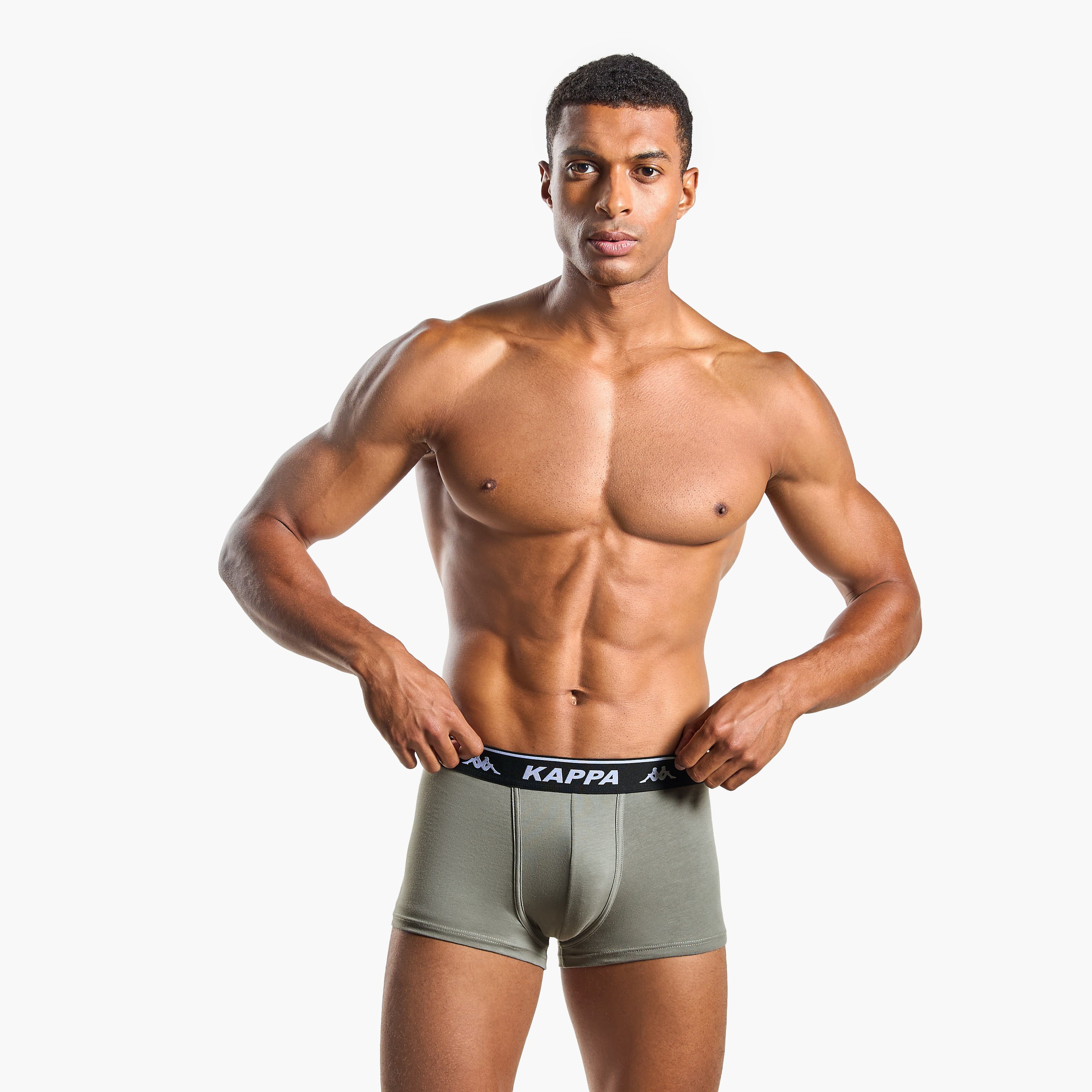 سراويل ترانك بخصر مطاطي من كابا - طقم من 5-men-clothing-innerwear-underwear-image-4