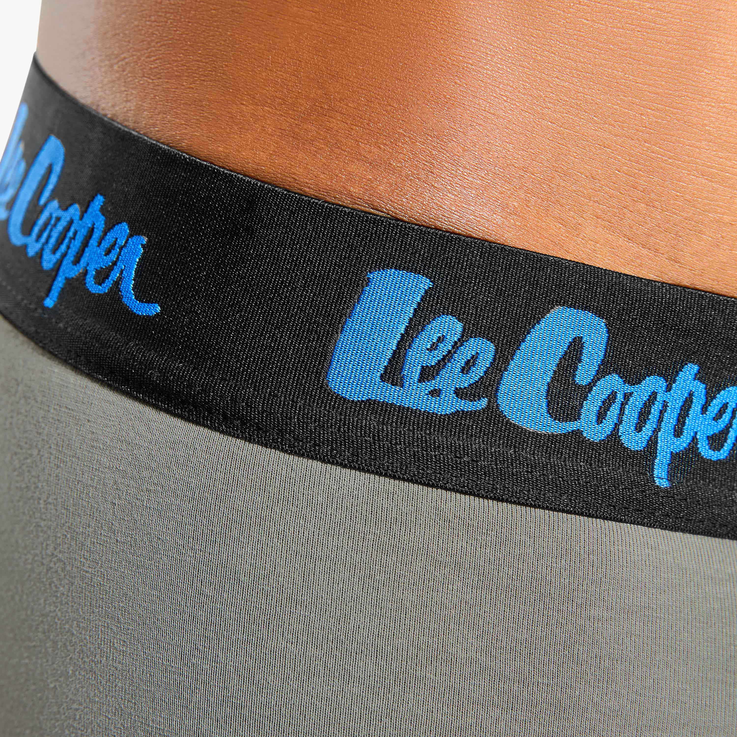 Set of 3 - Lee Cooper Trunk Briefs with Elasticated Waistband-men-clothing-innerwear-underwear-image-7