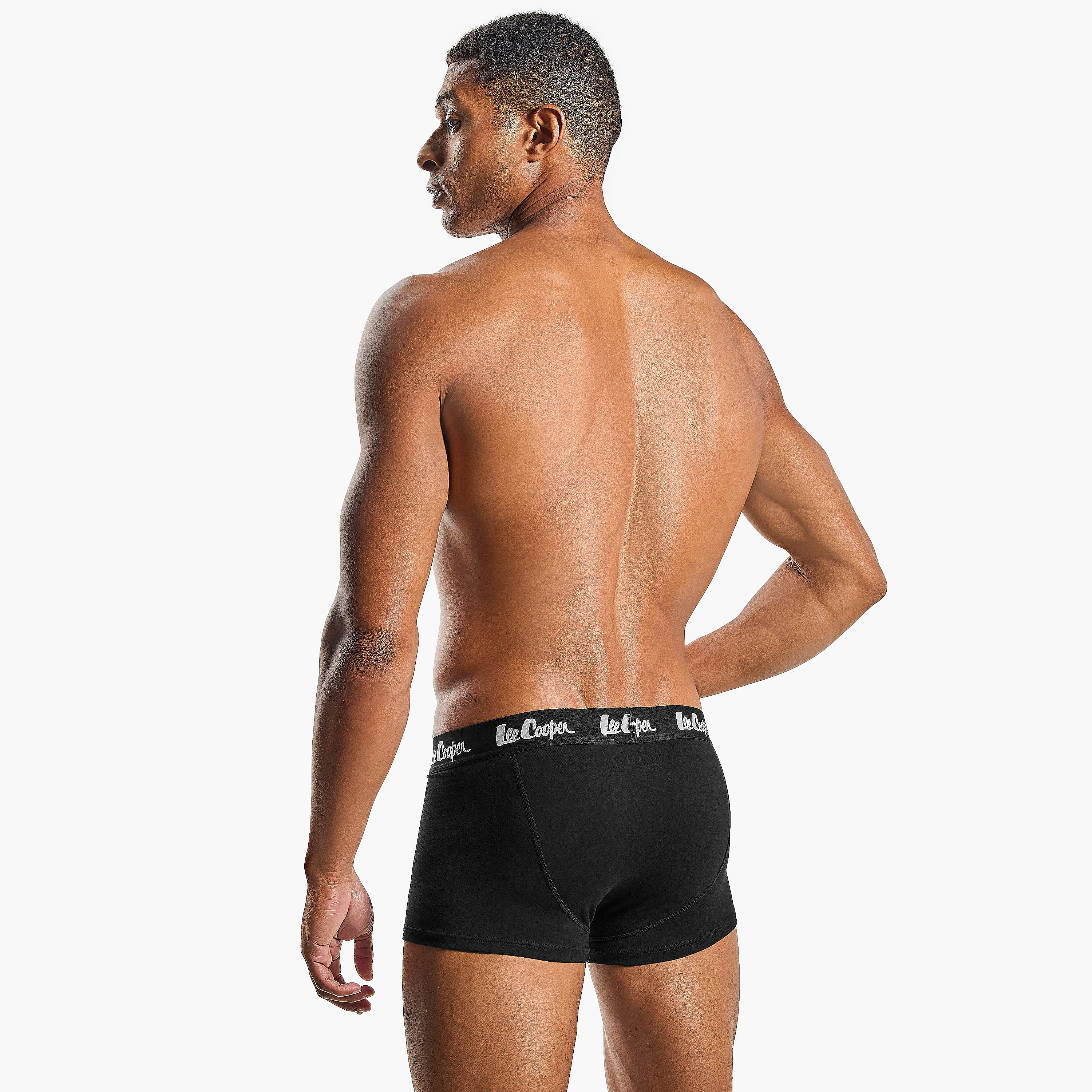 Set of 5 - Lee Cooper Trunk Briefs with Elasticated Waistband-men-clothing-innerwear-underwear-image-4