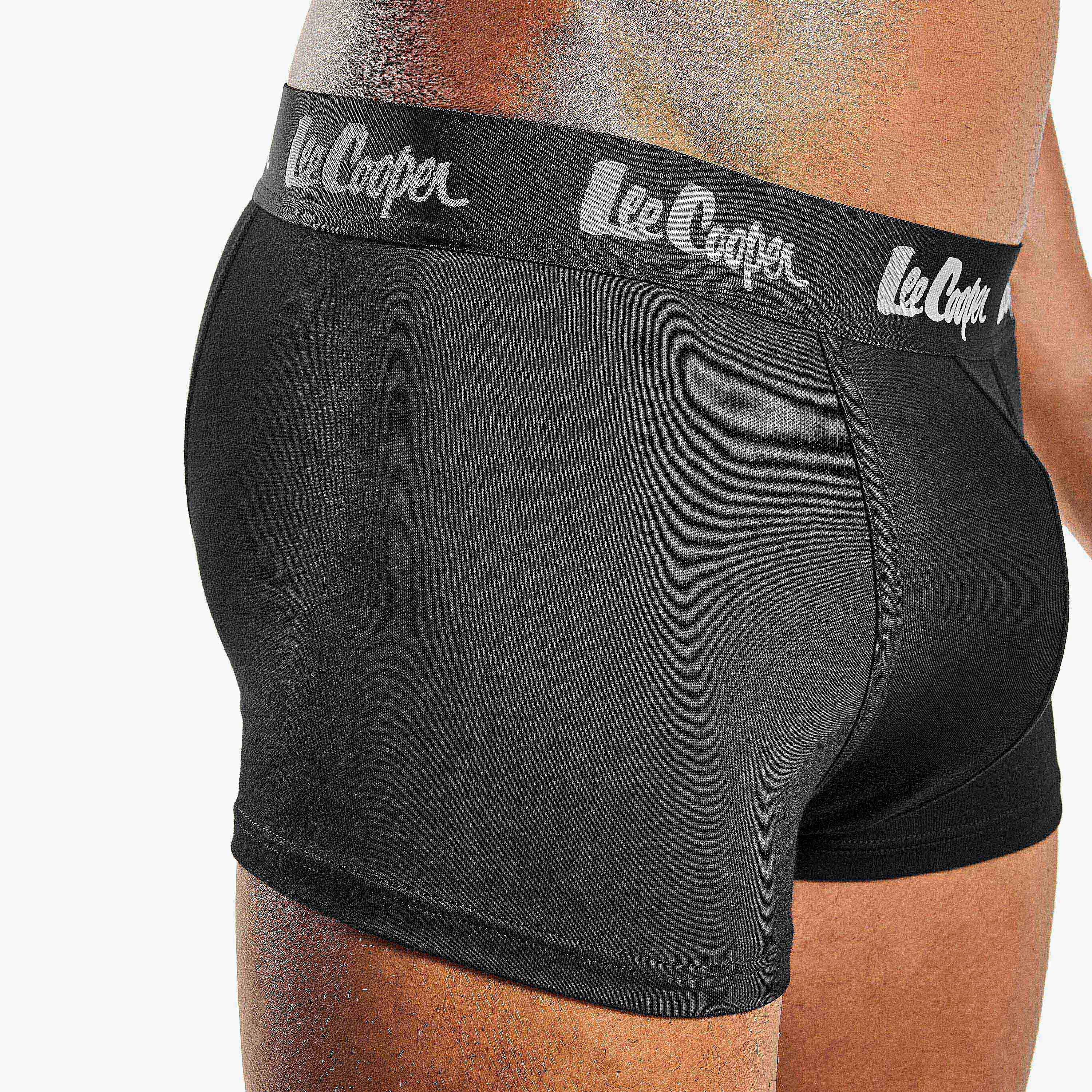 Set of 5 - Lee Cooper Trunk Briefs with Elasticated Waistband-men-clothing-innerwear-underwear-image-6