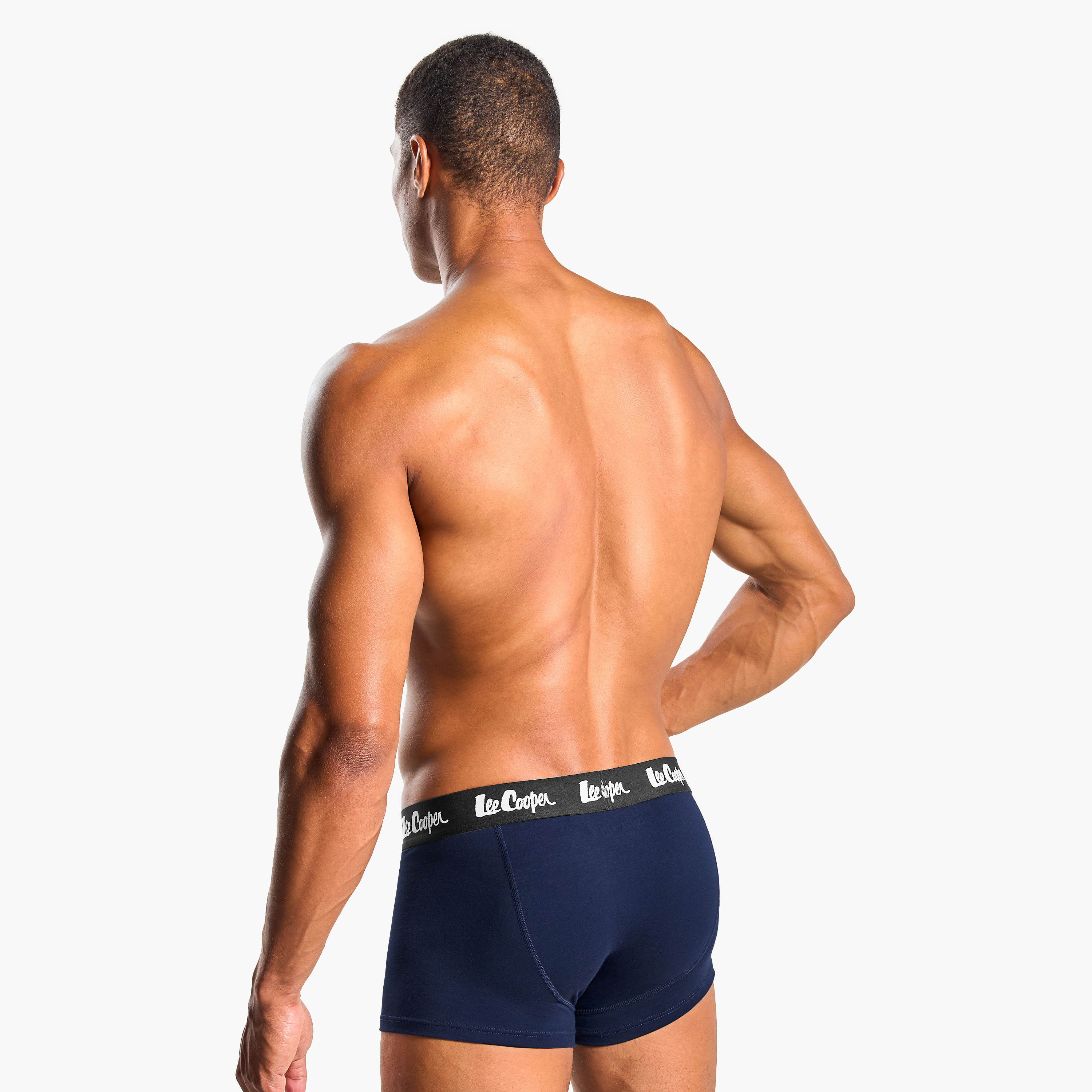 Set of 5 - Lee Cooper Trunk Briefs with Elasticated Waistband-men-clothing-innerwear-underwear-image-7