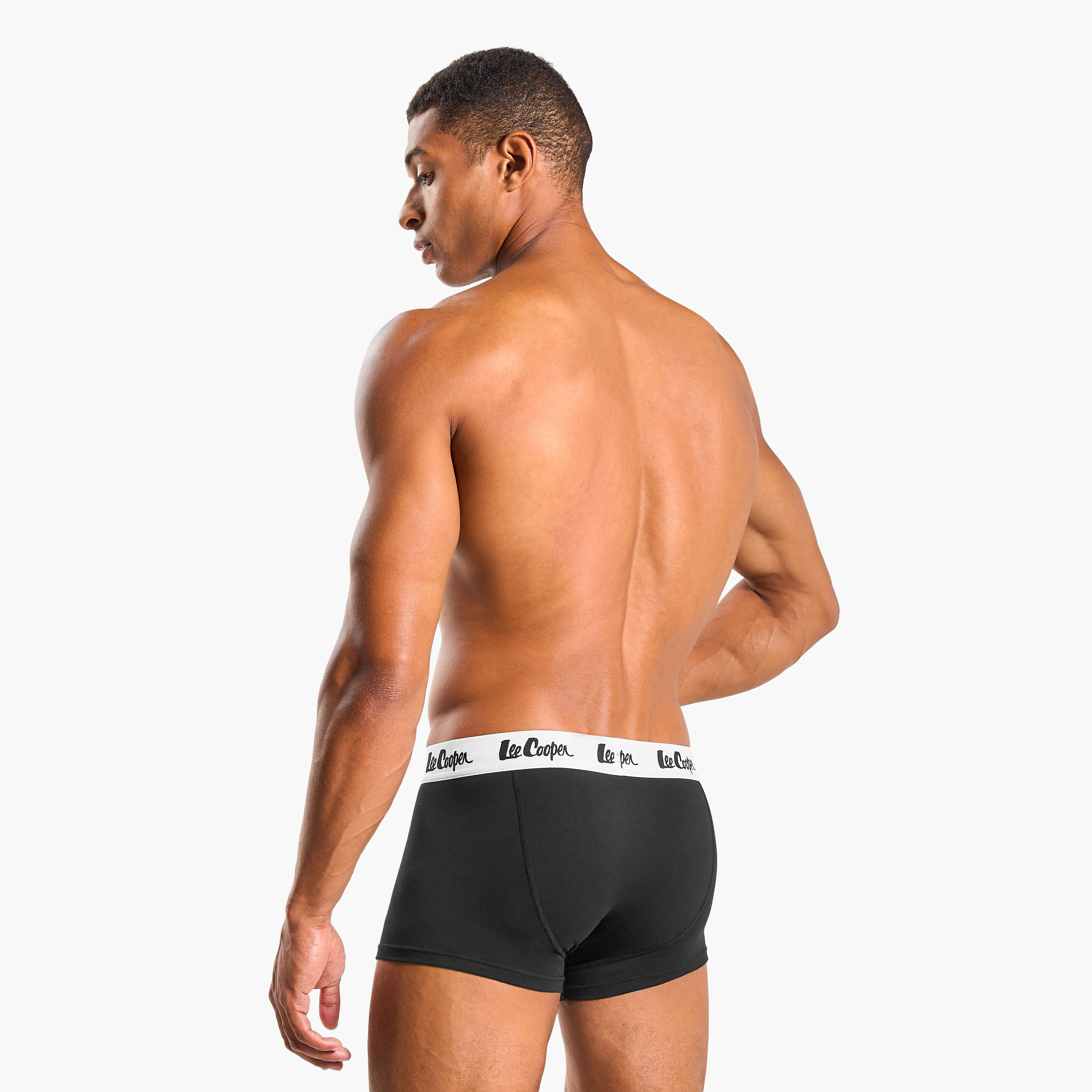 Set of 5 - Lee Cooper Trunk Briefs with Elasticated Waistband-men-clothing-innerwear-underwear-image-6