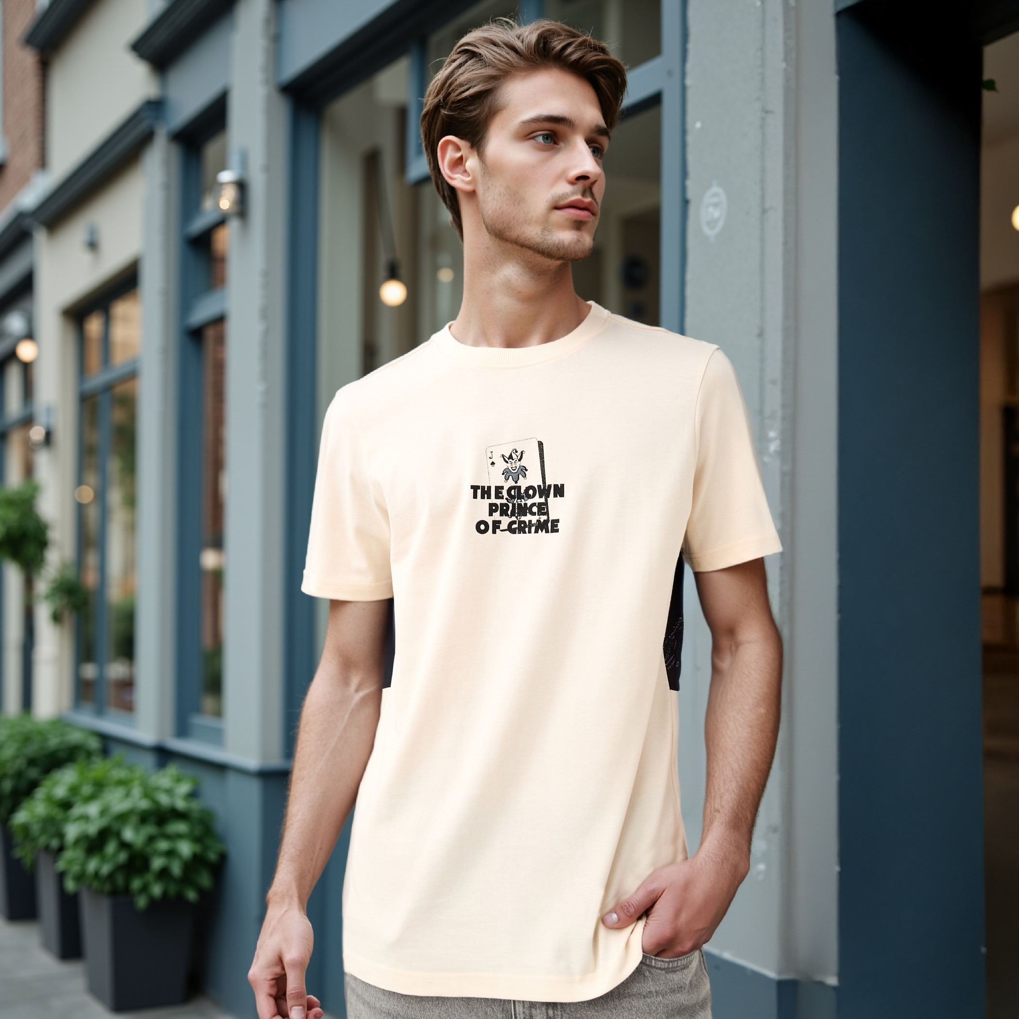 The Joker Print Crew Neck T-shirt-men-clothing-tshirtsandpolos-tshirts-image-3
