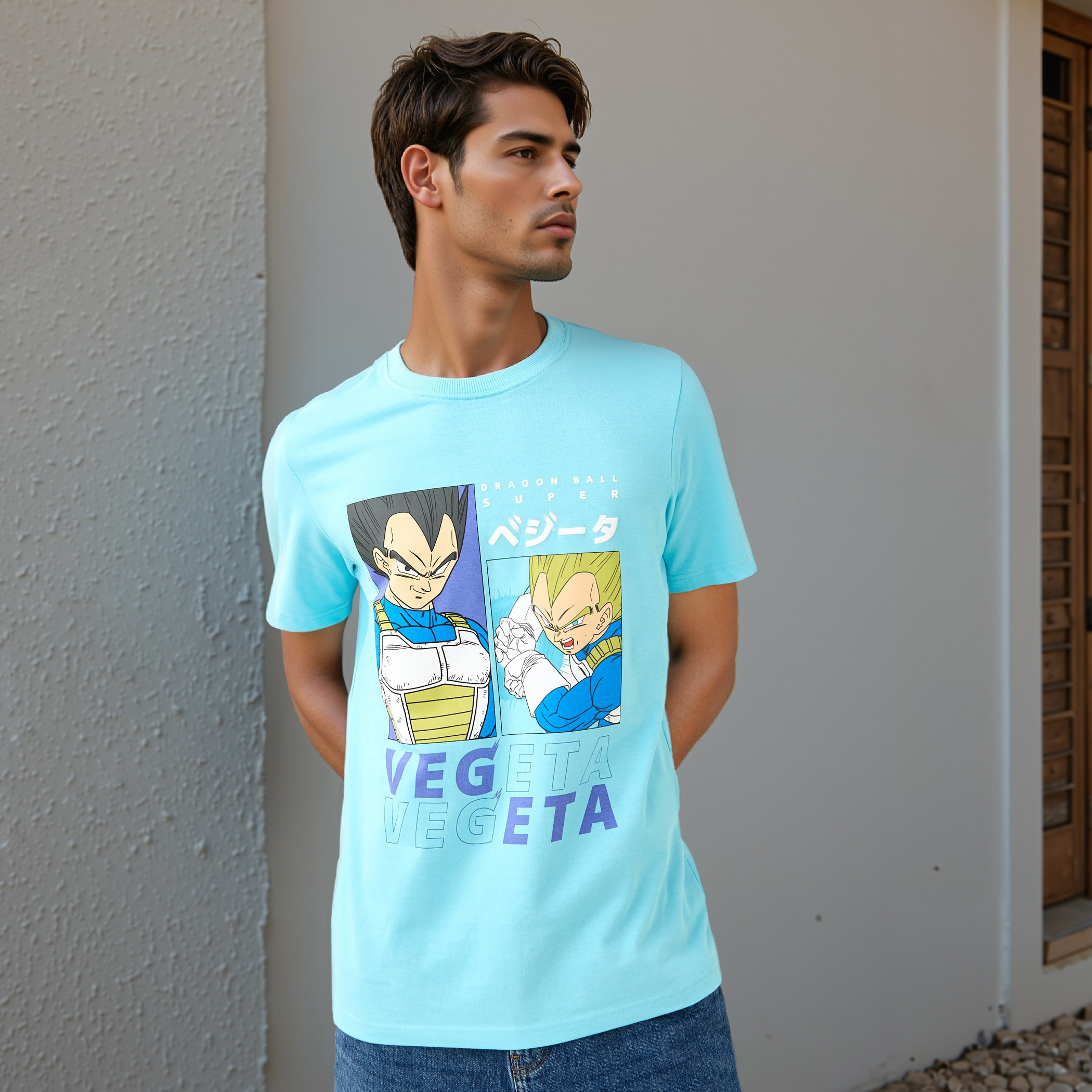 تيشيرت بياقة ضيقة وطبعات-men-clothing-tshirtsandpolos-tshirts-image-1