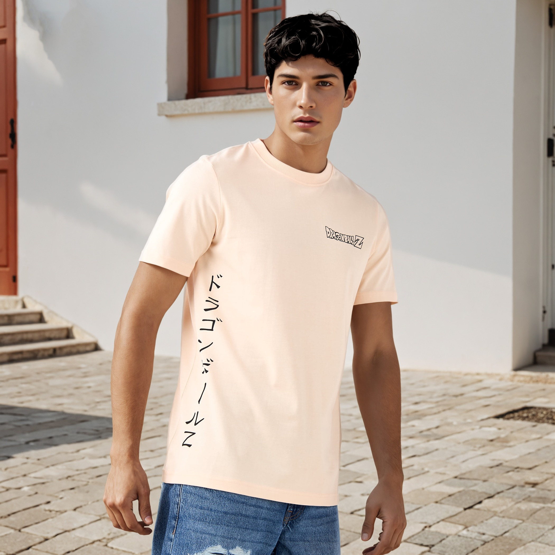 تيشيرت بياقة ضيقة وطبعات-men-clothing-tshirtsandpolos-tshirts-image-3