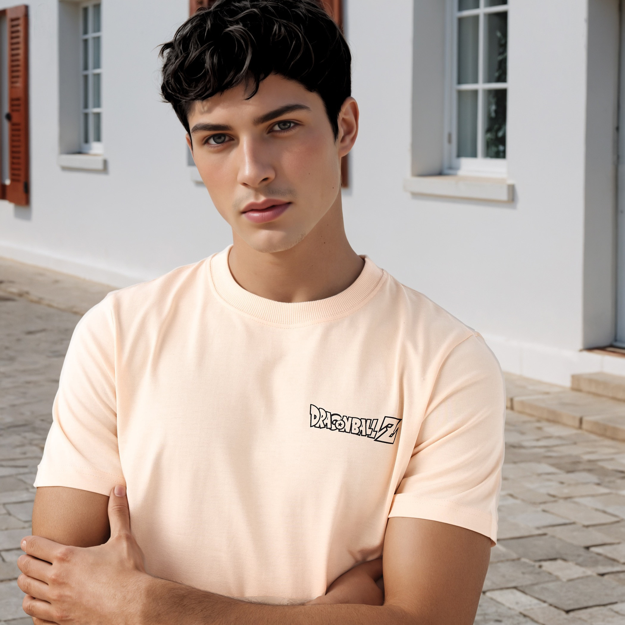تيشيرت بياقة ضيقة وطبعات-men-clothing-tshirtsandpolos-tshirts-image-4