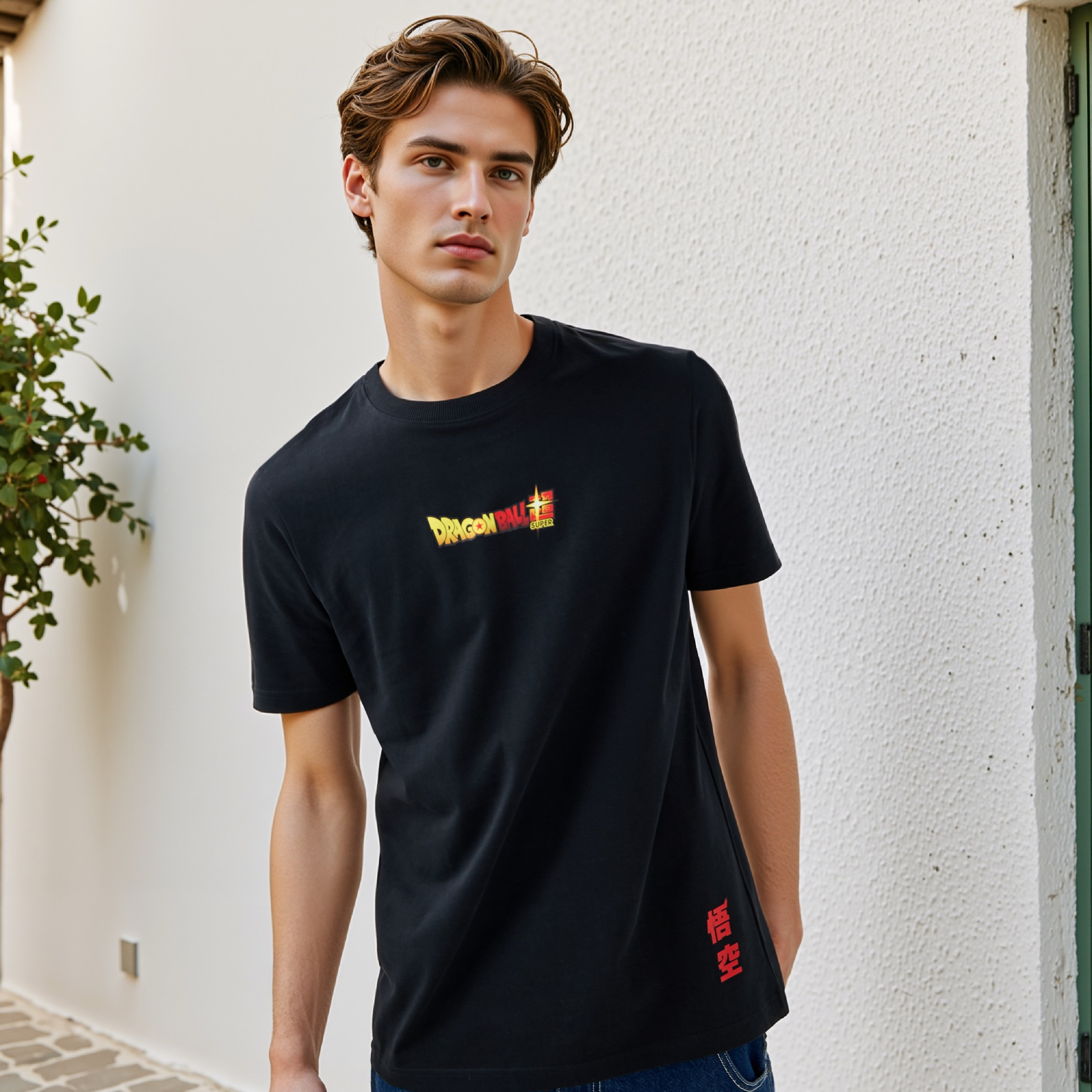 تيشيرت بياقة ضيقة وطبعات-men-clothing-tshirtsandpolos-tshirts-image-3