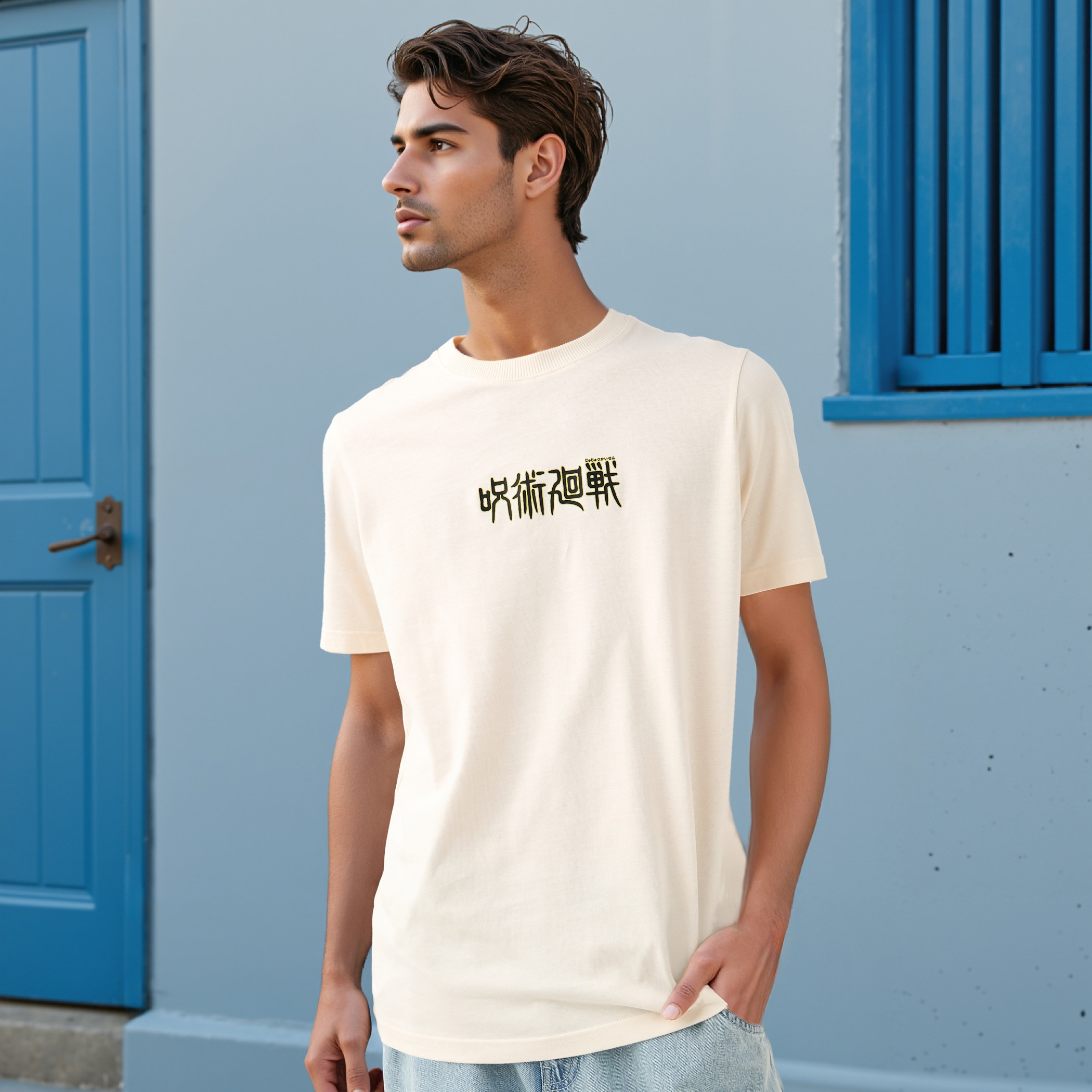 Jujutsu Kaisen Print Crew Neck T-shirt-men-clothing-tshirtsandpolos-tshirts-image-3