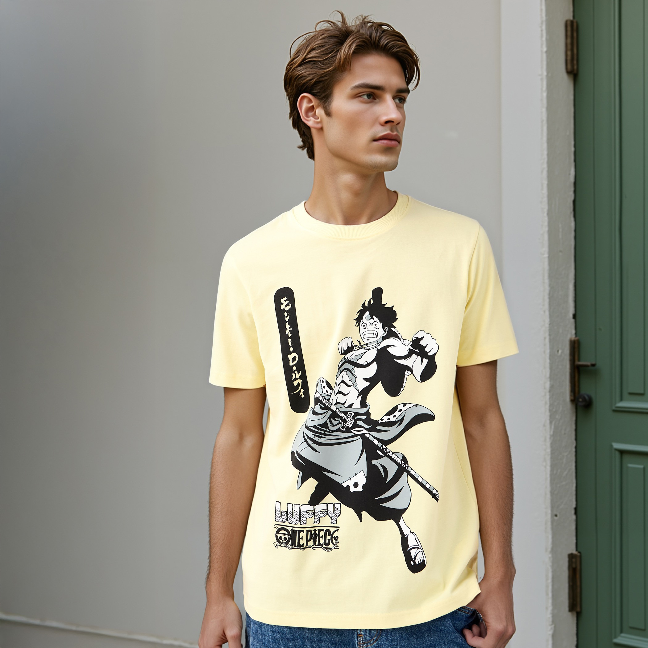 تيشيرت بطبعات لوفي-men-clothing-tshirtsandpolos-tshirts-image-1