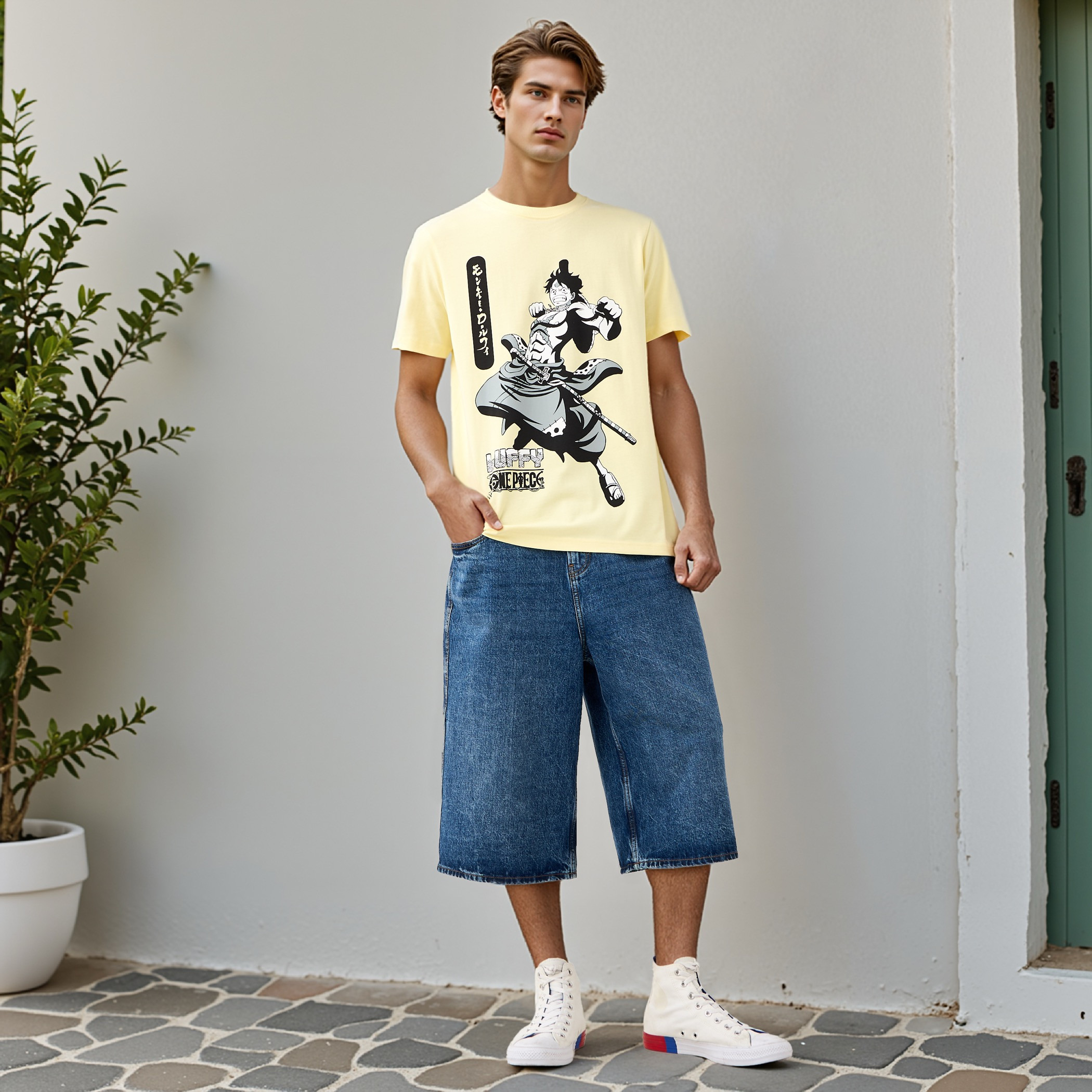 تيشيرت بطبعات لوفي-men-clothing-tshirtsandpolos-tshirts-image-2