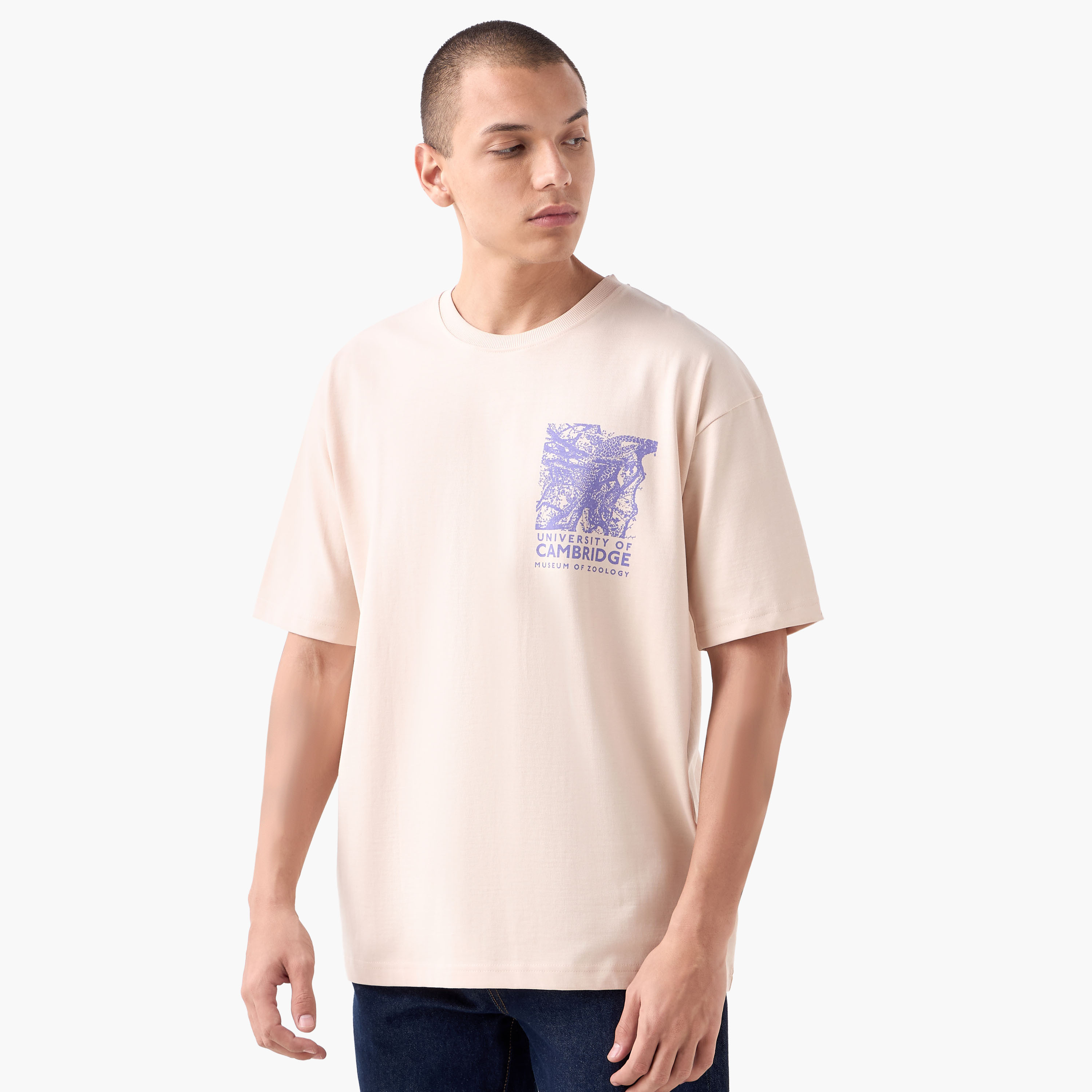 Cambridge University Men Crew Neck Short Sleeves T-shirt-men-clothing-tshirtsandpolos-tshirts-image-3