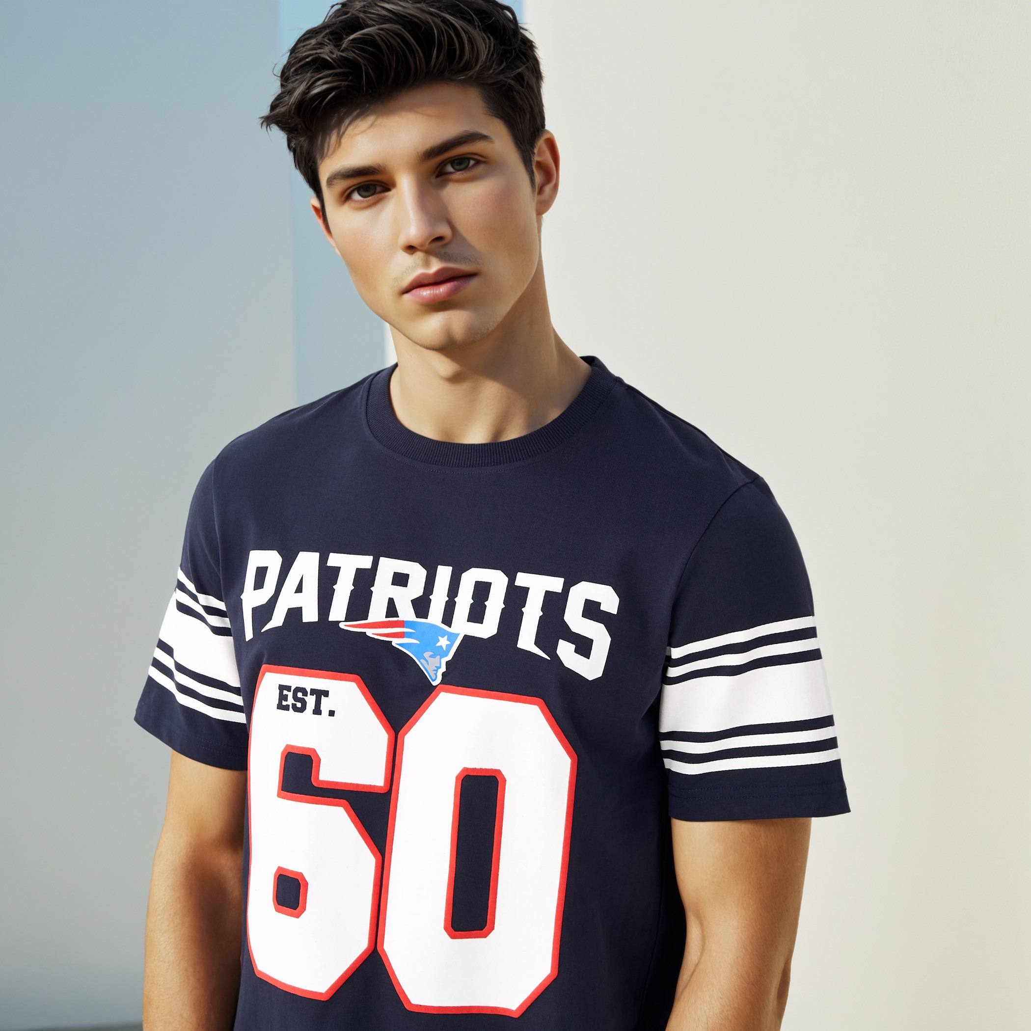 New England Patriots NFL Men Regular Fit Crew Neck Short Sleeves T-shirt-men-clothing-tshirtsandpolos-tshirts-image-4