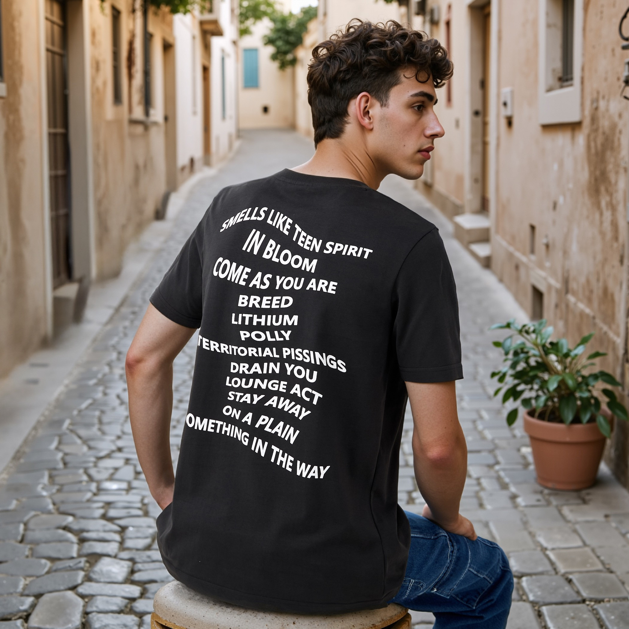 Nirvana Print Crew Neck Oversized T-shirt-men-clothing-tshirtsandpolos-tshirts-image-1