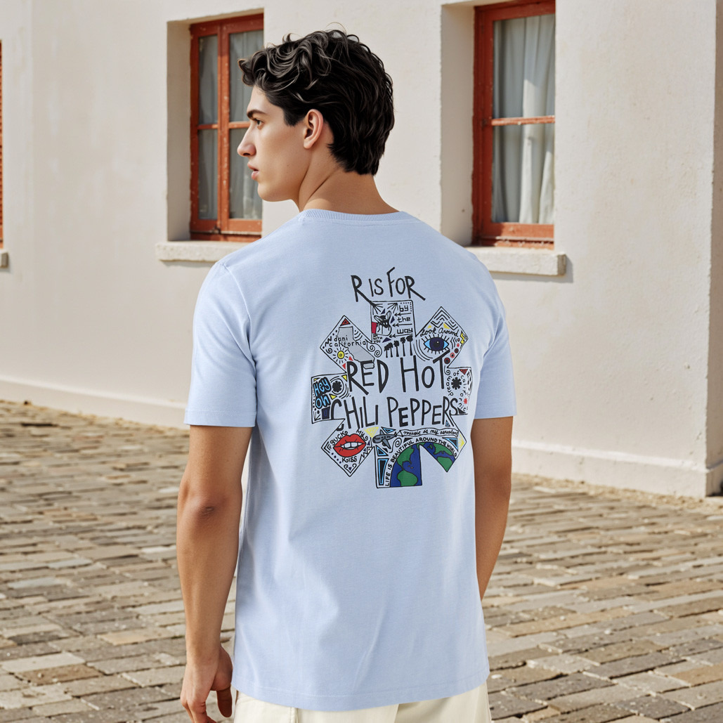 The Red Hot Chili Peppers Print T-shirt-men-clothing-tshirtsandpolos-tshirts-image-3