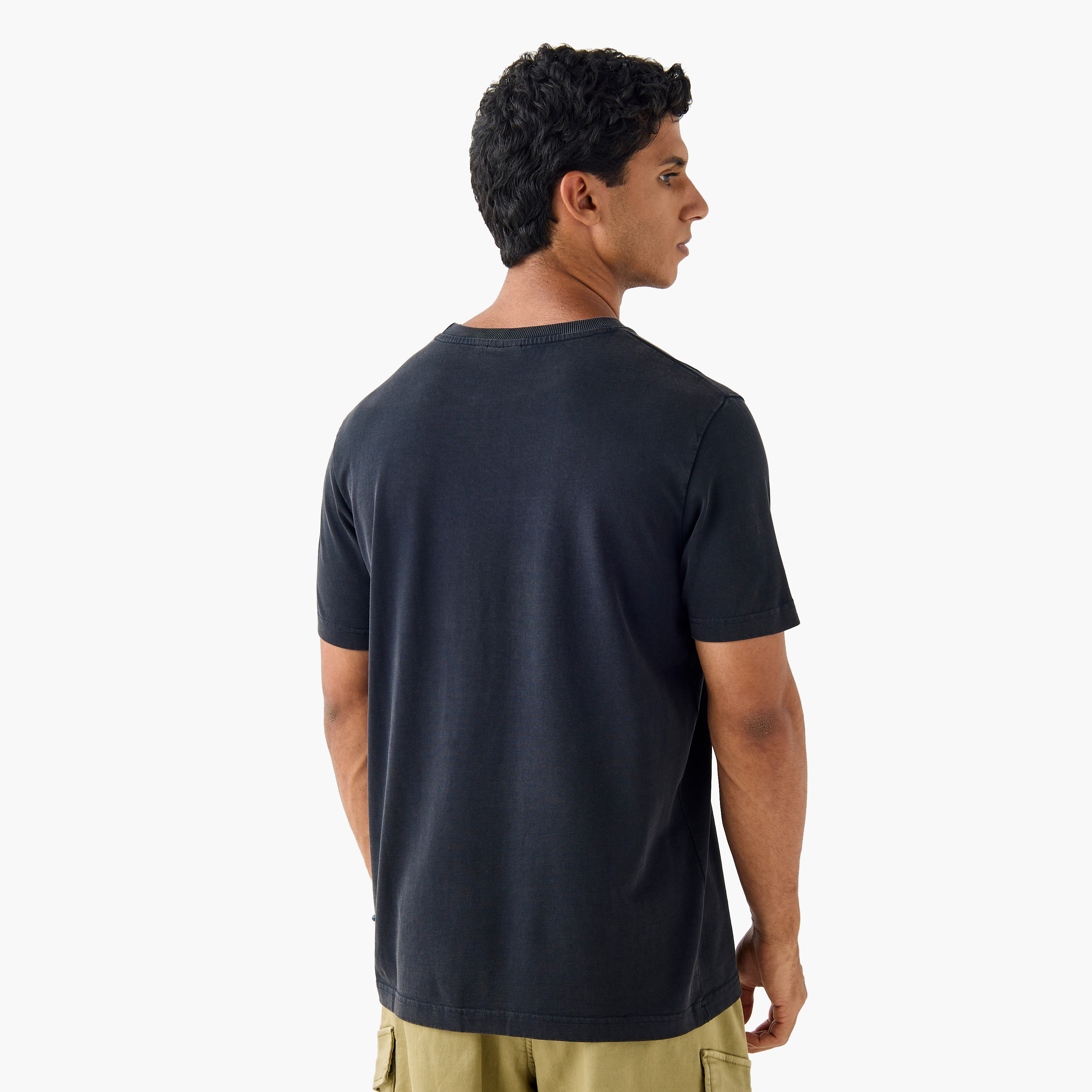 Stranger Things Print T-Shirt with Crew Neck-men-clothing-tshirtsandpolos-tshirts-image-3
