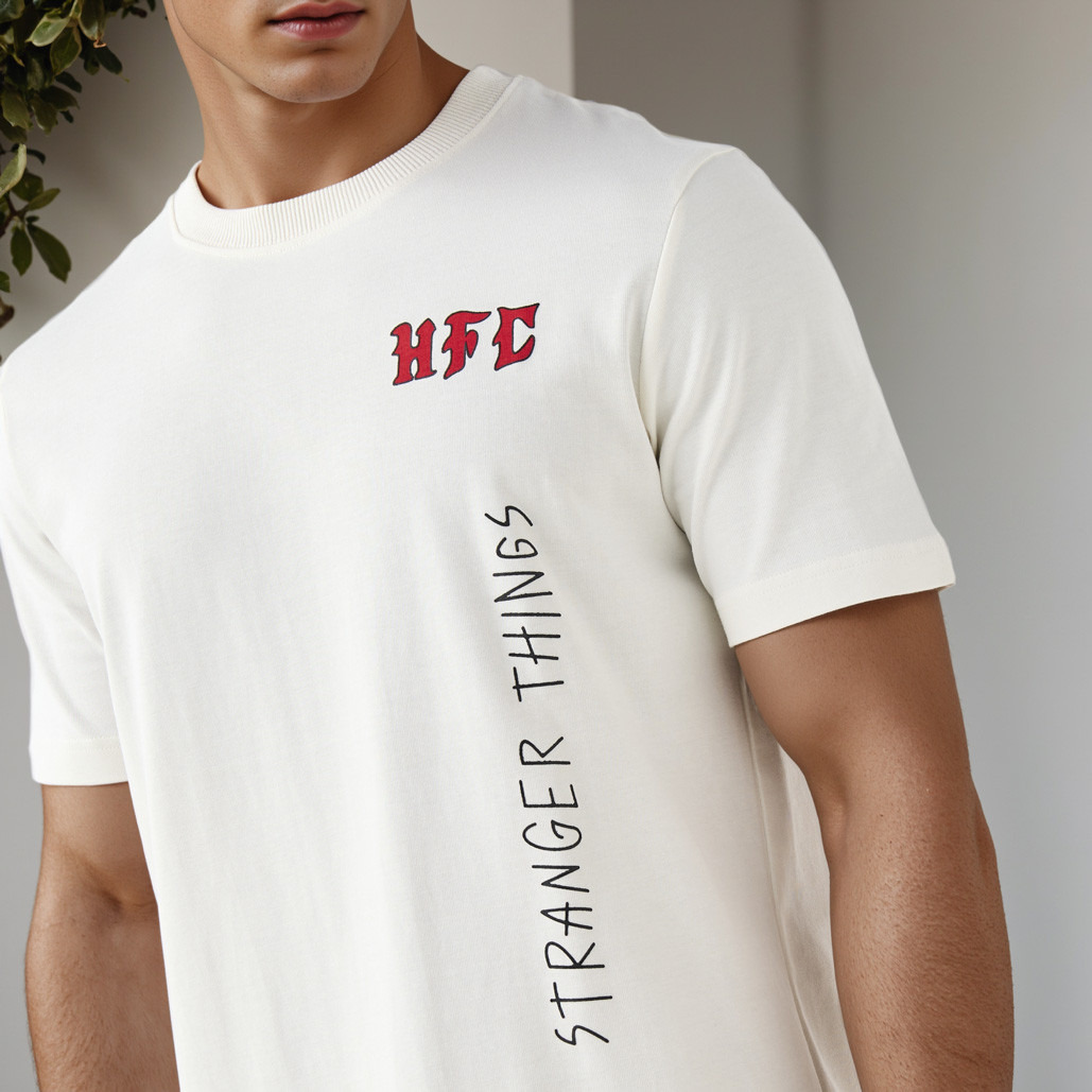 Stranger Things Print Crew Neck T-shirt-men-clothing-tshirtsandpolos-tshirts-image-4