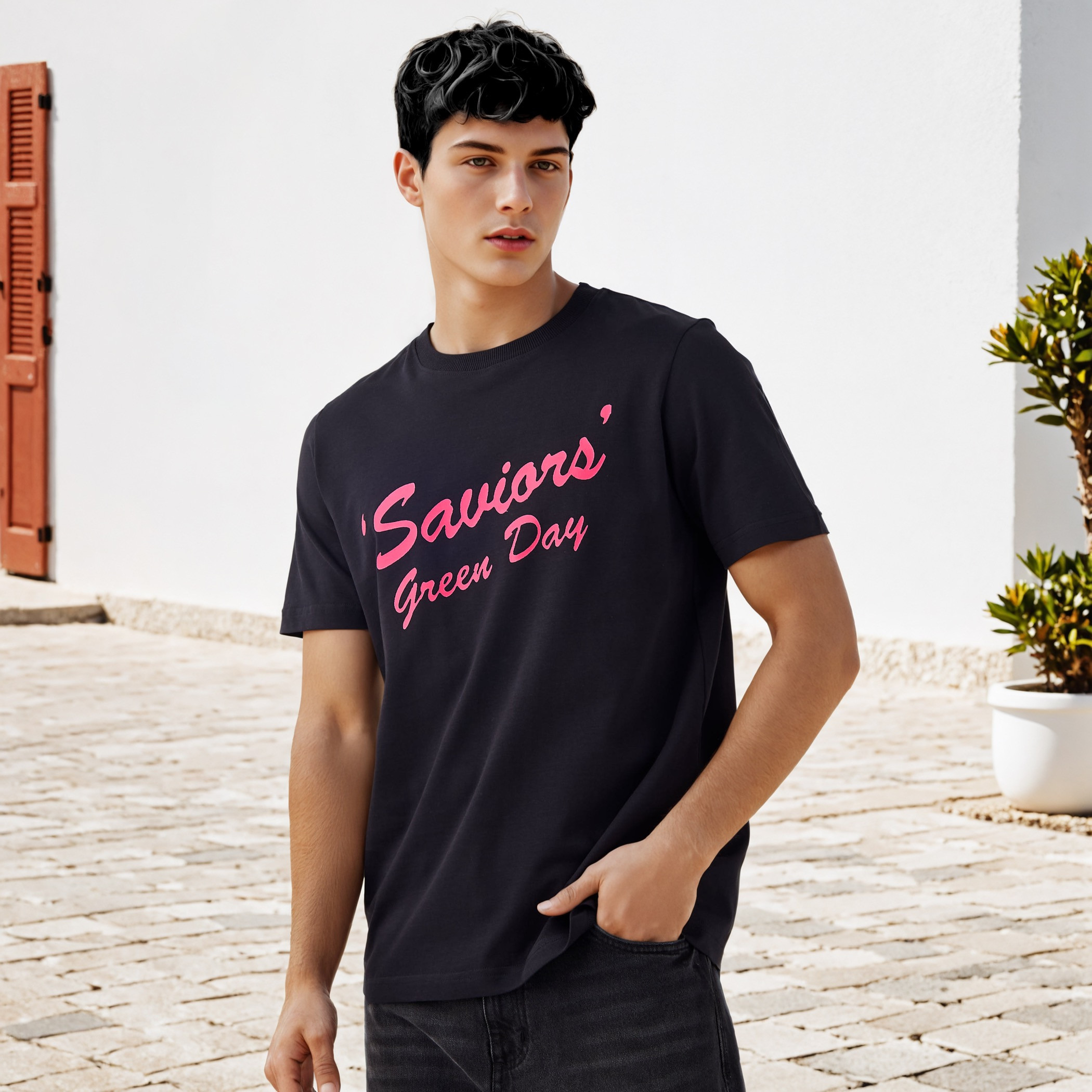 The Saviors Print Crew Neck T-shirt-men-clothing-tshirtsandpolos-tshirts-image-3