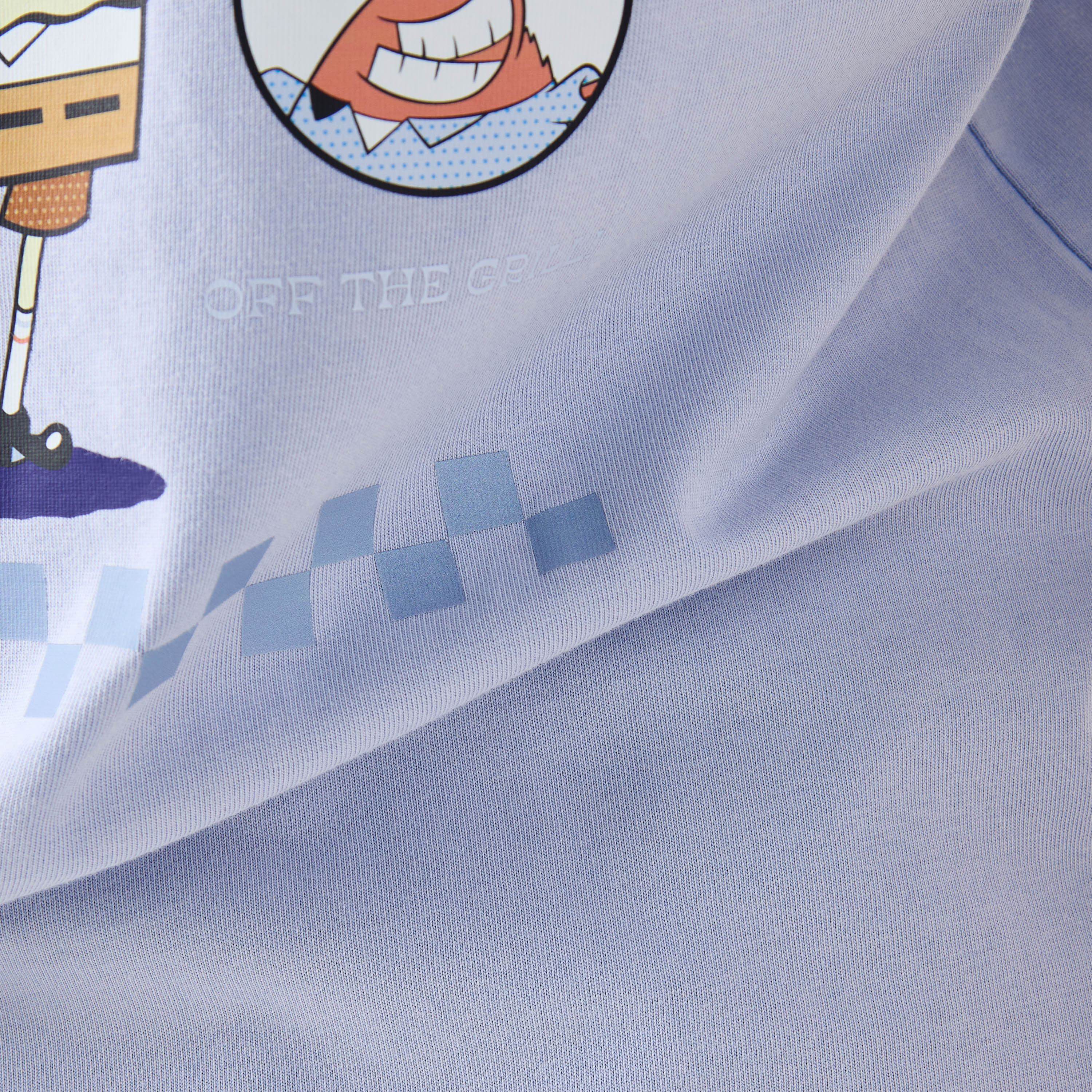 Spongebob Square Pants Print Crew Neck T-shirt with Short Sleeves-men-clothing-tshirtsandpolos-tshirts-image-5