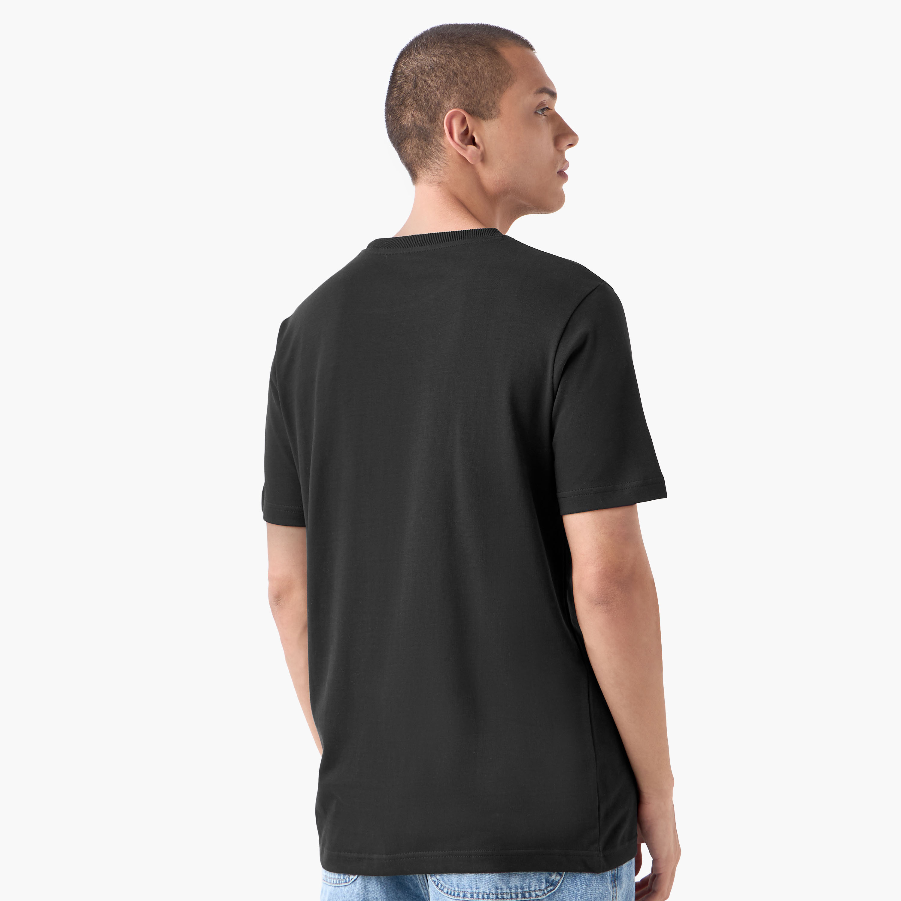 SpongeBob Print T-shirt with Crew Neck-men-clothing-tshirtsandpolos-tshirts-image-3