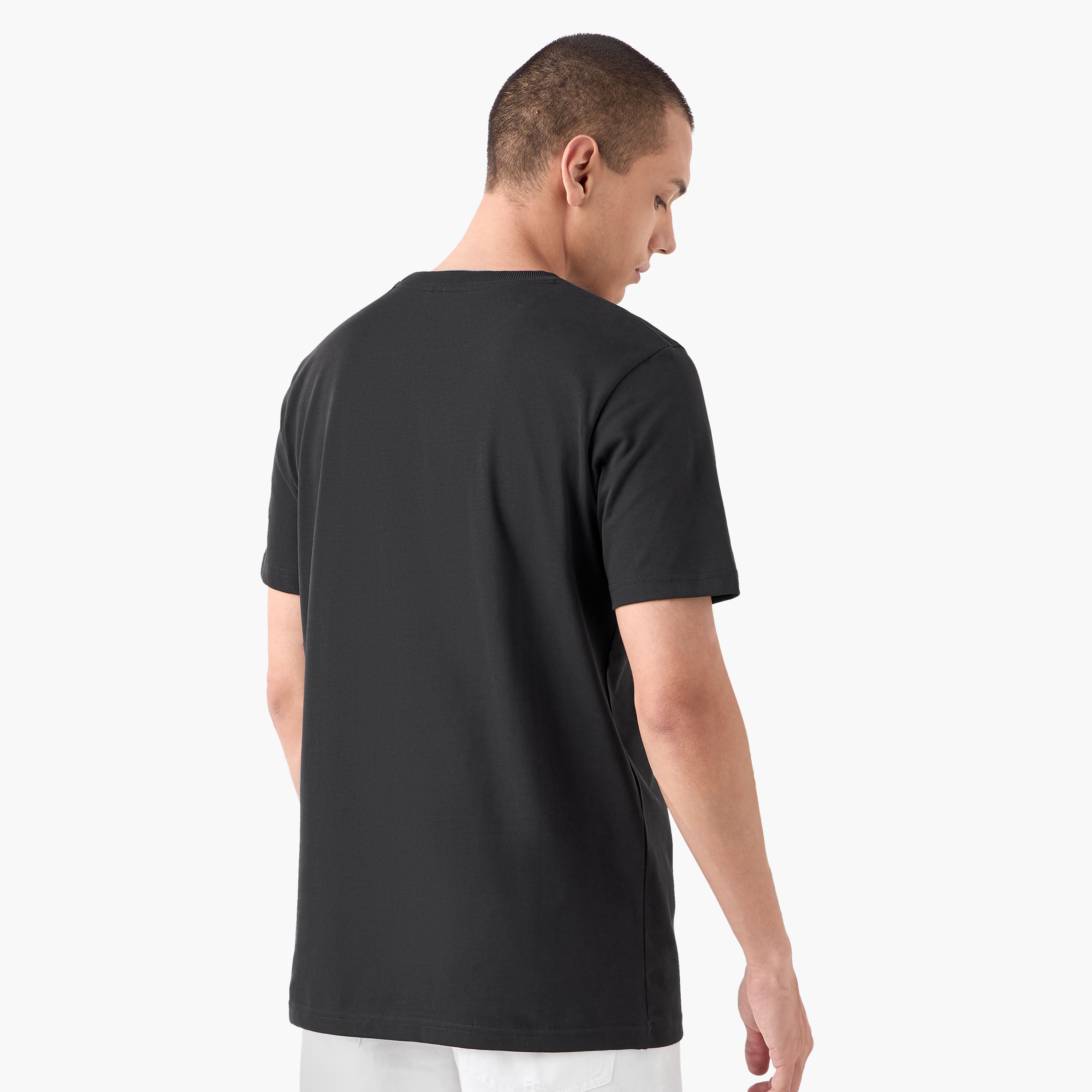 The Godfather Men Regular Fit Crew Neck Short Sleeves T-shirt-men-clothing-tshirtsandpolos-tshirts-image-3