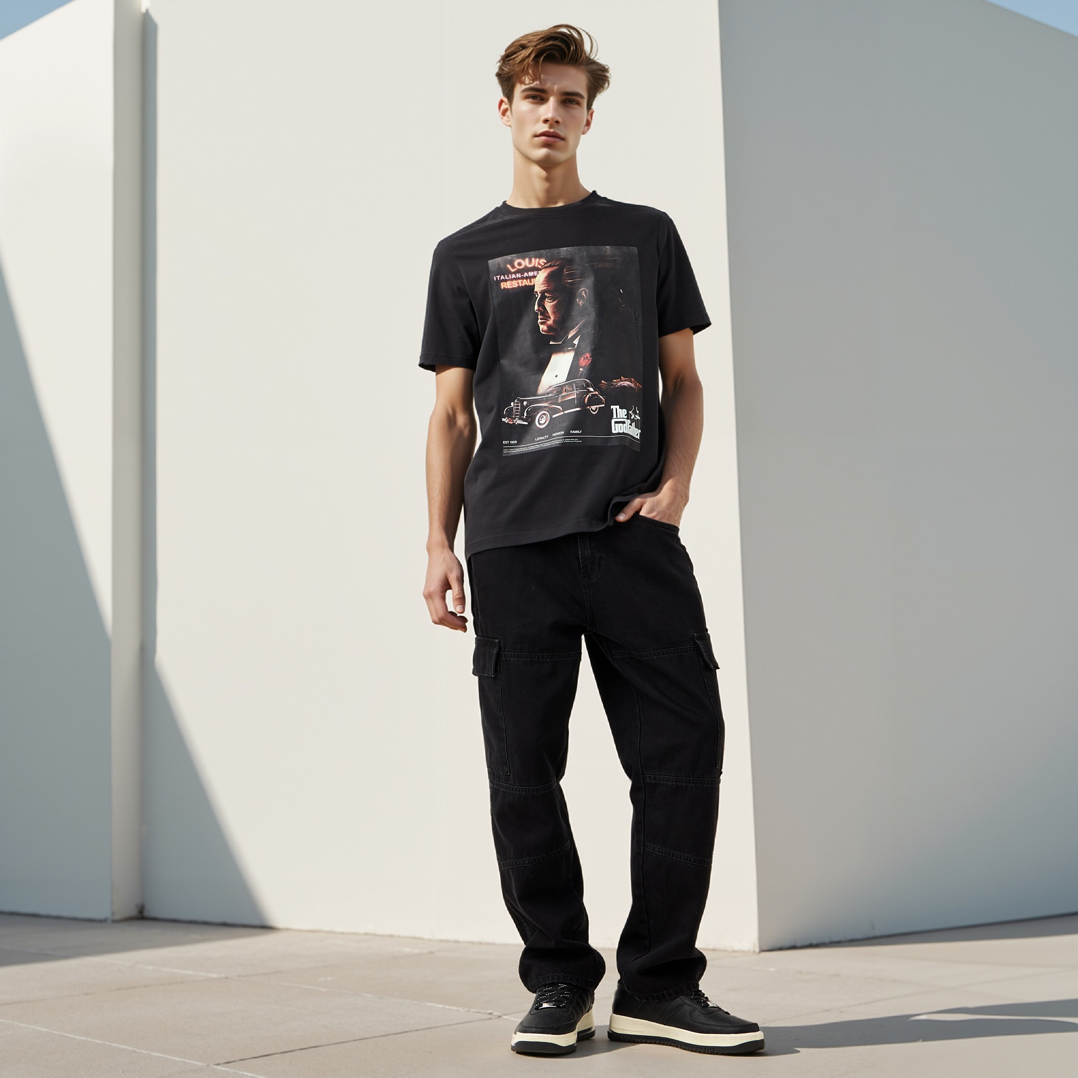The Godfather Print Crew Neck T-shirt-men-clothing-tshirtsandpolos-tshirts-image-2