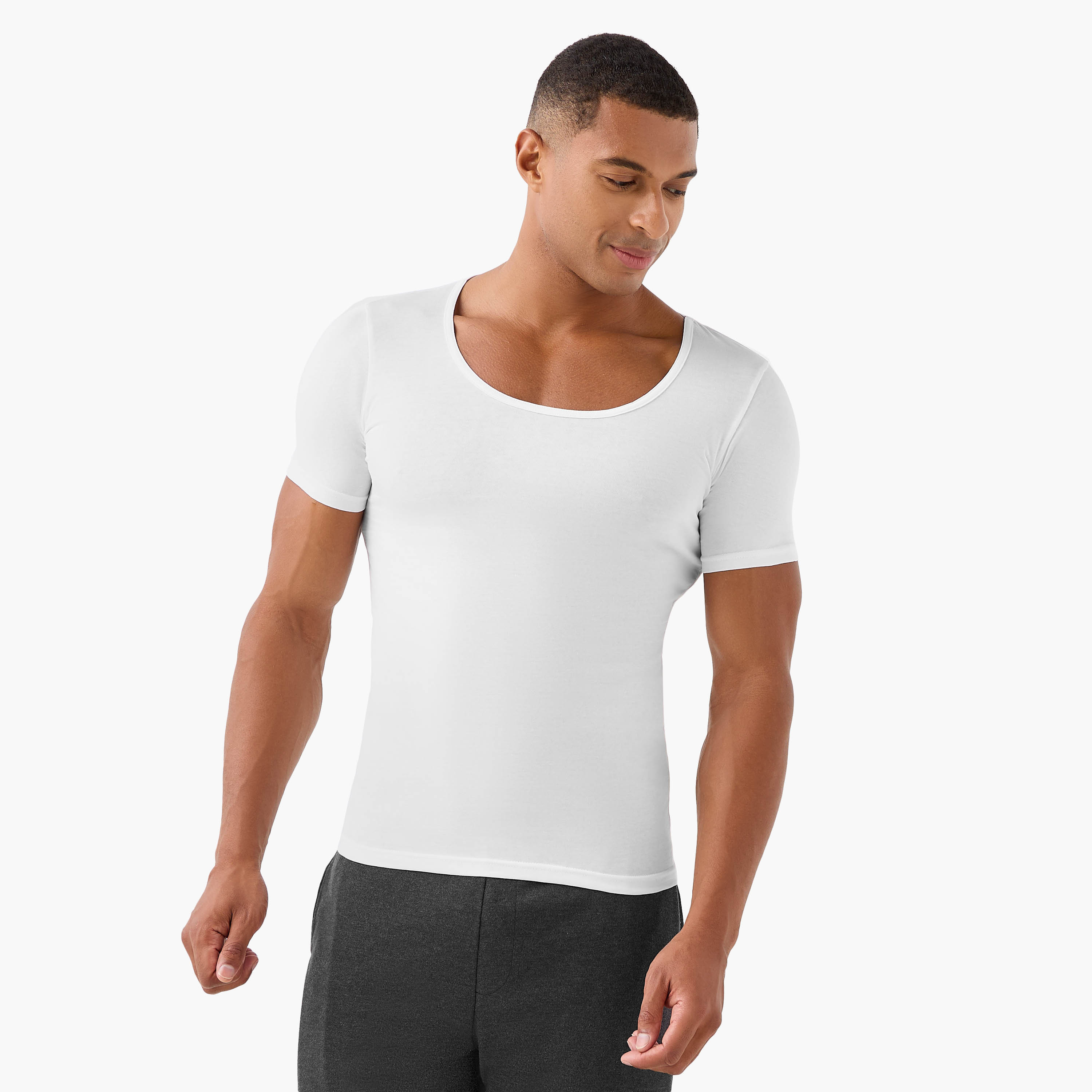 Men Cotton T-shirt Vest - Pack of 3-men-clothing-tshirtsandpolos-vests-image-3