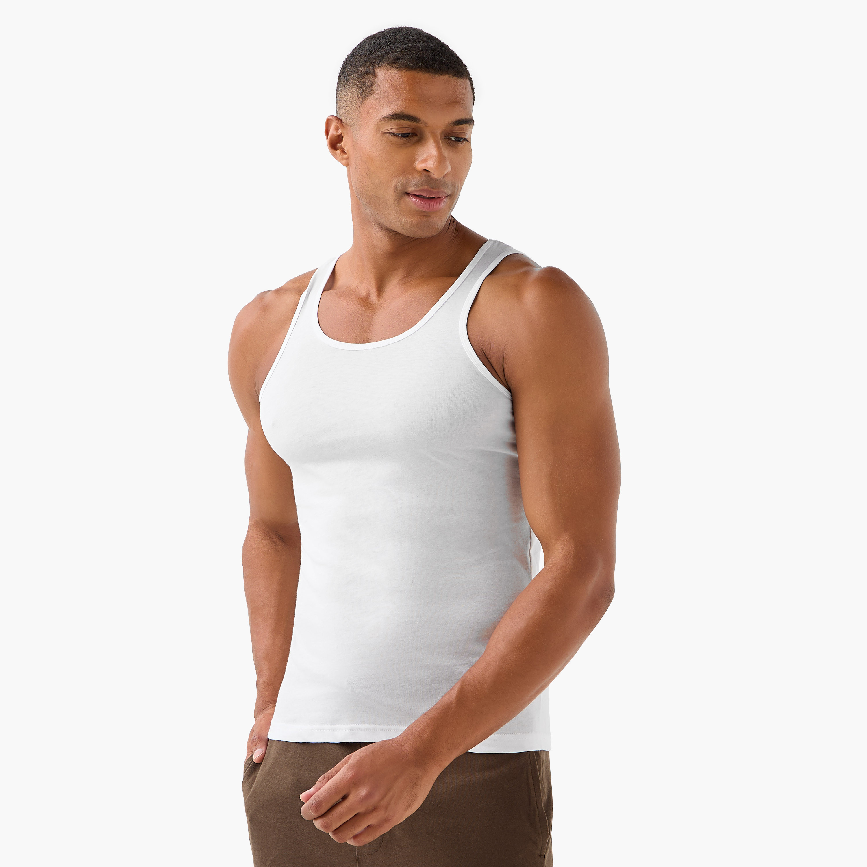 Men Cotton Vests - Pack of 3-men-clothing-innerwear-vests-image-3