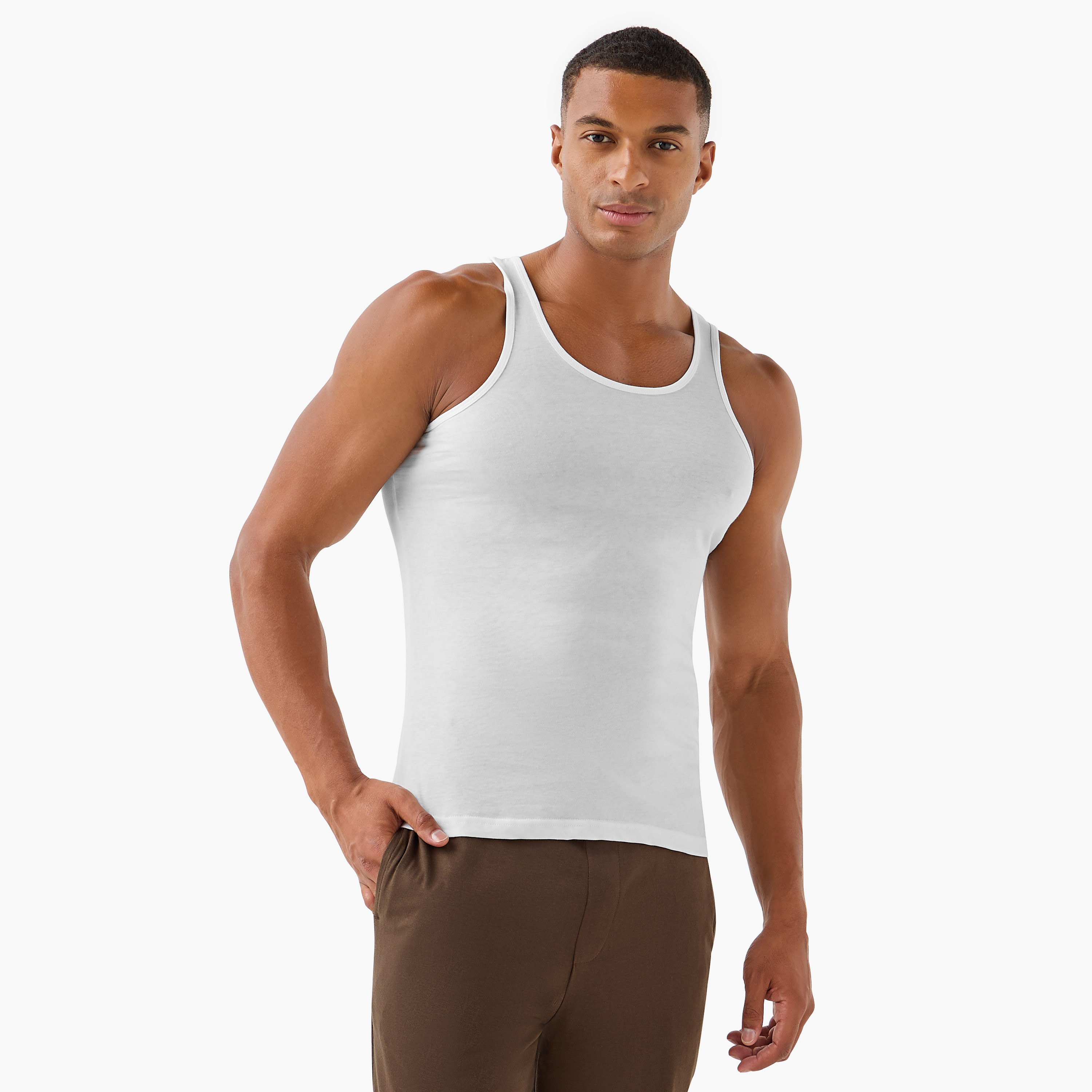 Men Cotton Vests - Pack of 3-men-clothing-innerwear-vests-image-4