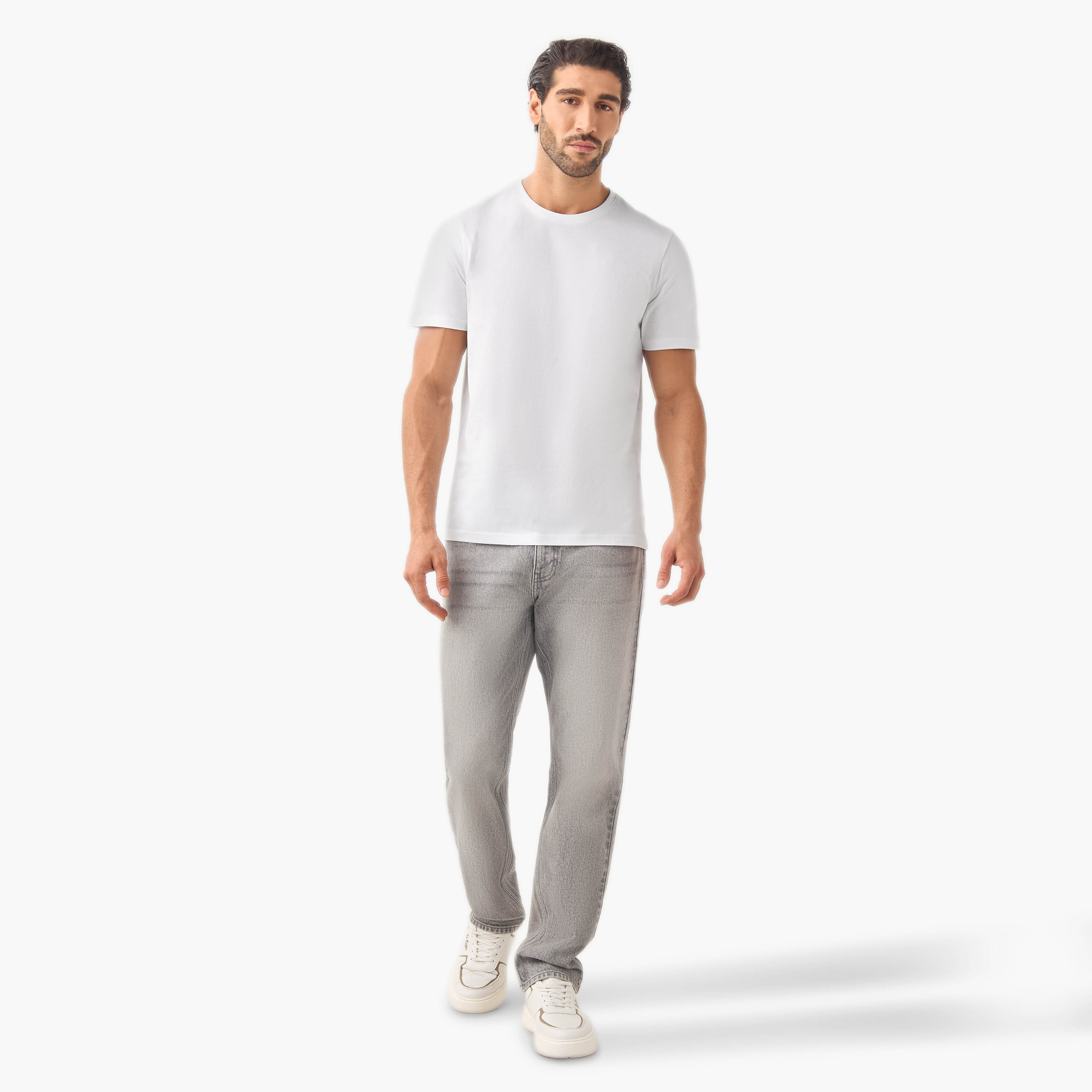 Set of 2 - Slim Fit Crew Neck T-shirt-men-clothing-tshirtsandpolos-tshirts-image-8