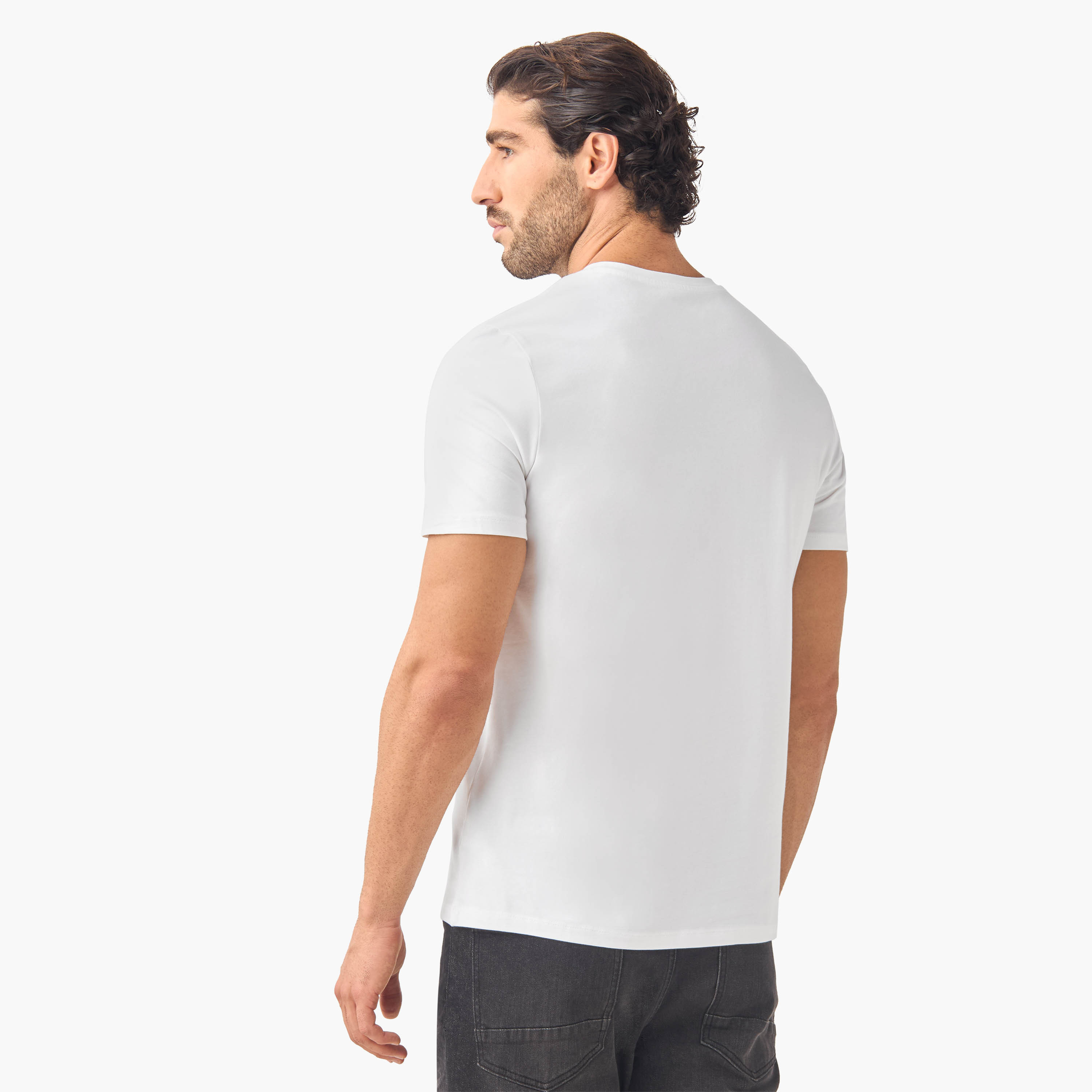Set of 2 - Slim Fit Crew Neck T-shirt-men-clothing-tshirtsandpolos-tshirts-image-5