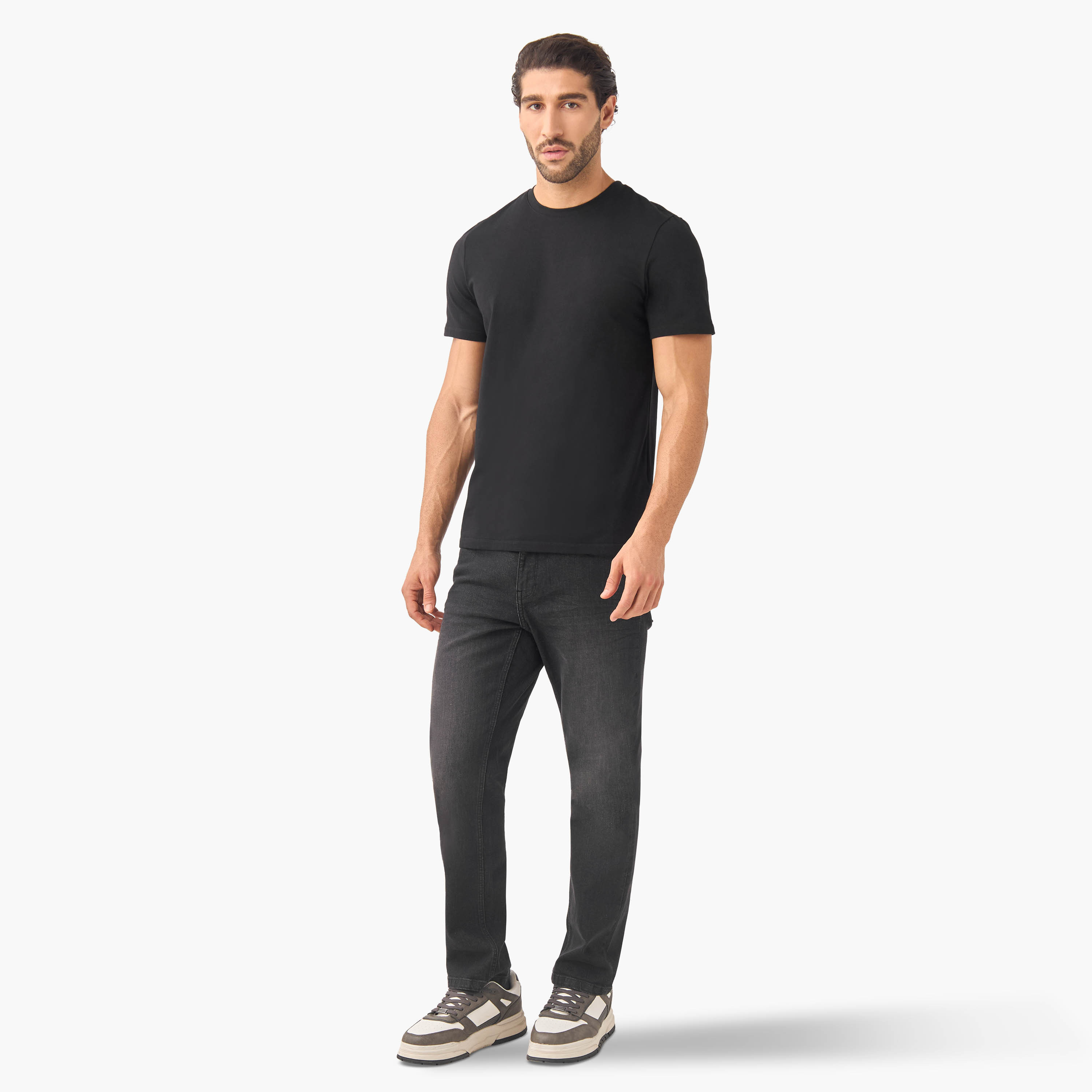 Set of 2 - Slim Fit Crew Neck T-shirt-men-clothing-tshirtsandpolos-tshirts-image-8