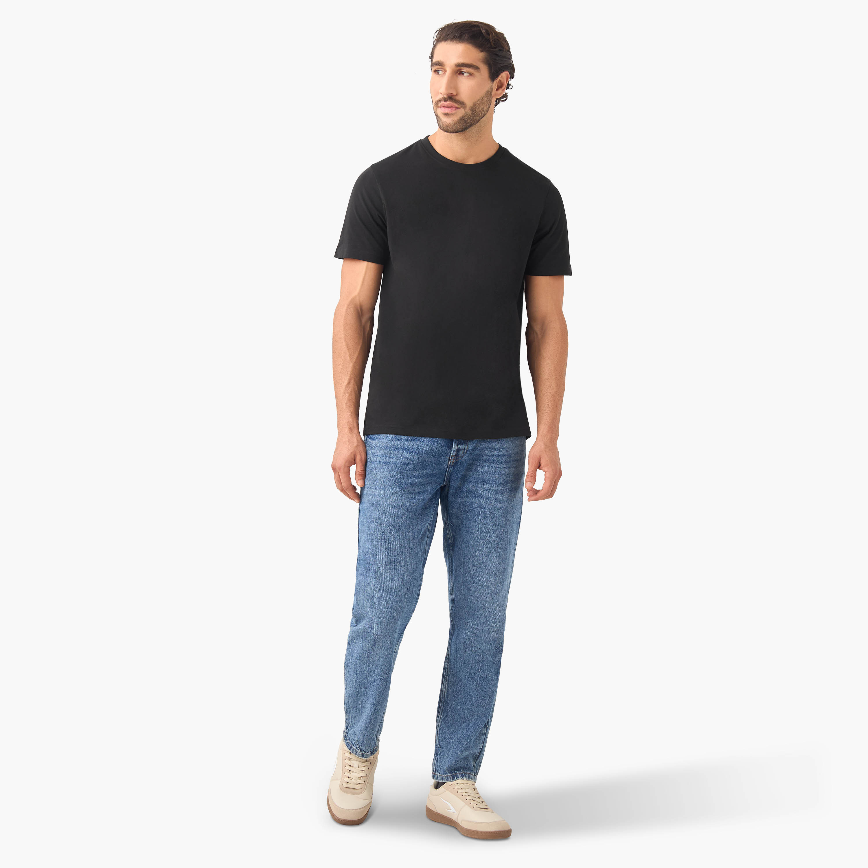 Set of 3 - Slim Fit Crew Neck T-shirt-men-clothing-tshirtsandpolos-tshirts-image-10