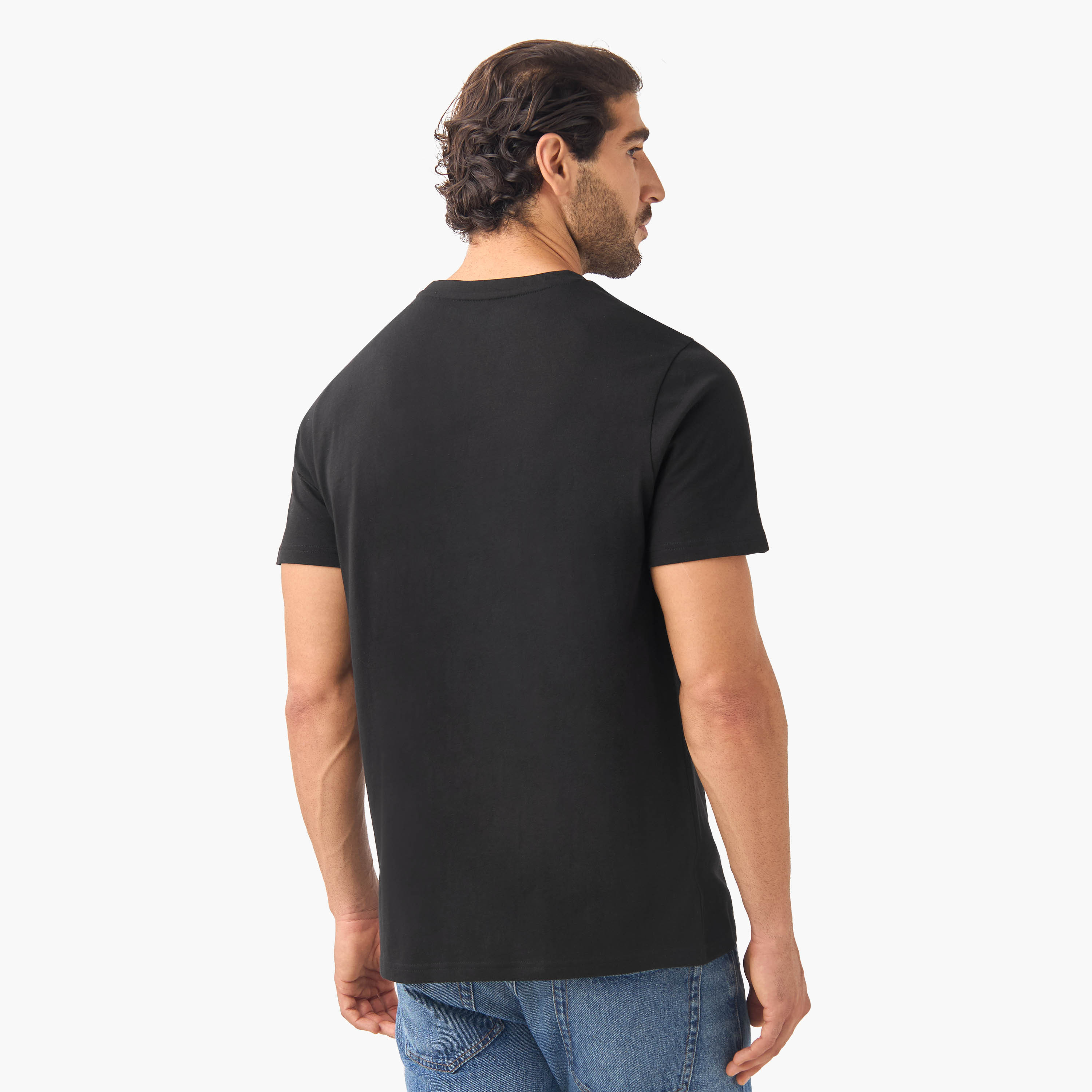 Set of 3 - Slim Fit Crew Neck T-shirt-men-clothing-tshirtsandpolos-tshirts-image-3