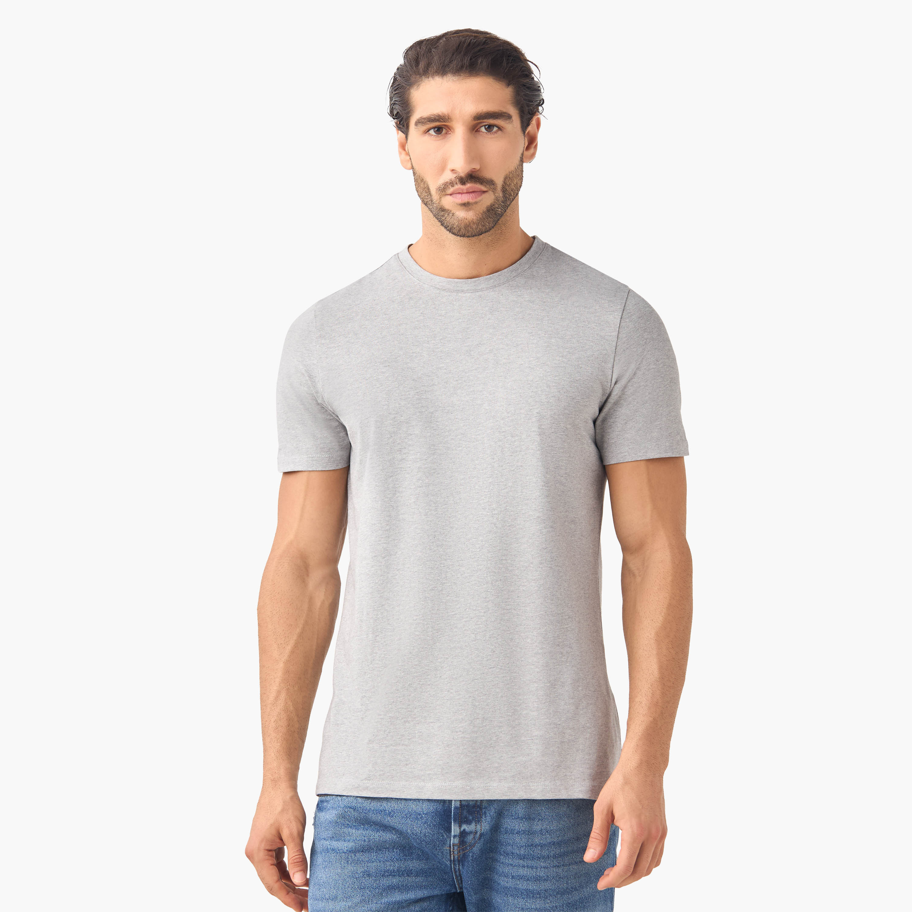 Set of 3 - Slim Fit Crew Neck T-shirt-men-clothing-tshirtsandpolos-tshirts-image-6