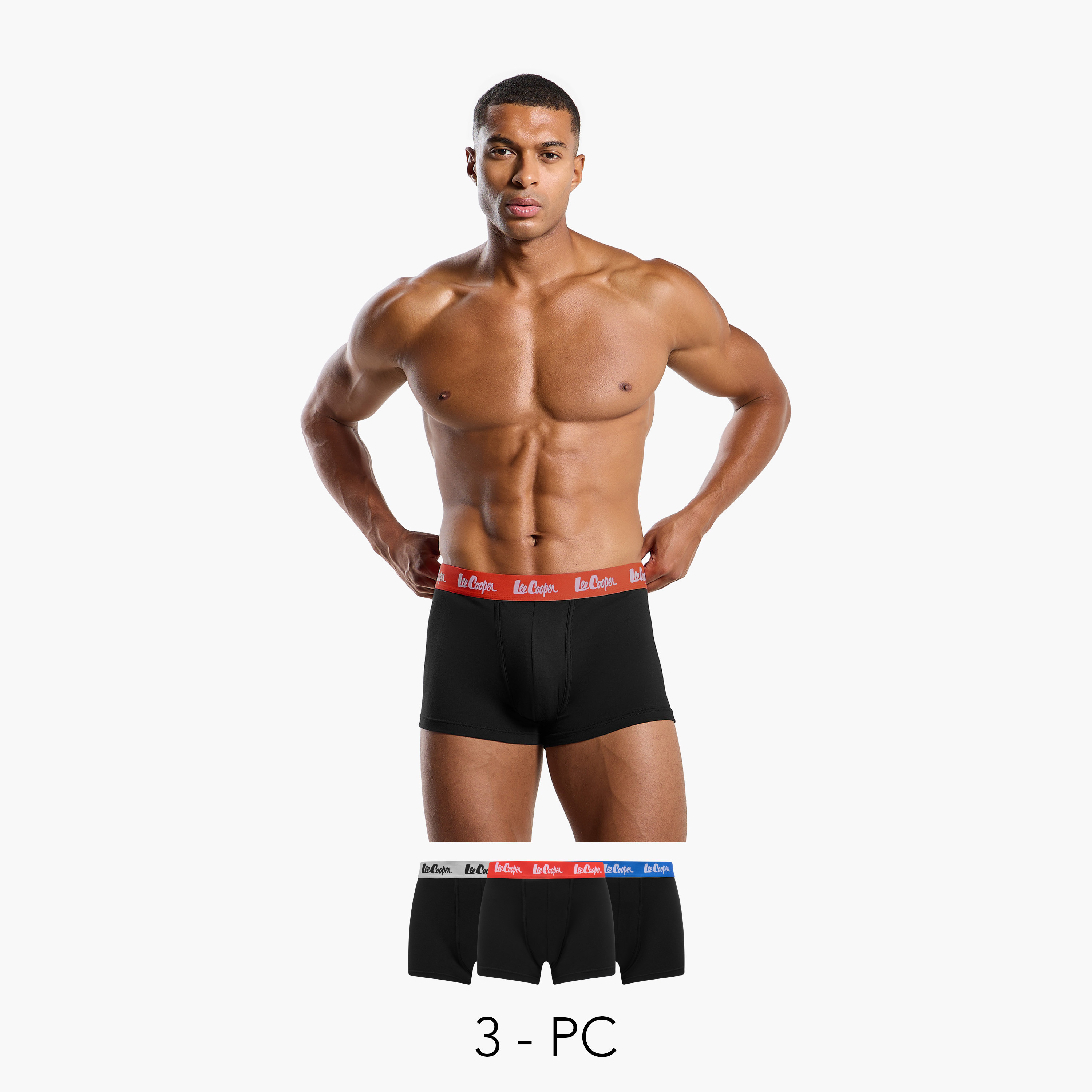 Set of 3 - Lee Cooper Assorted Trunks-men-clothing-innerwear-underwear-image-1