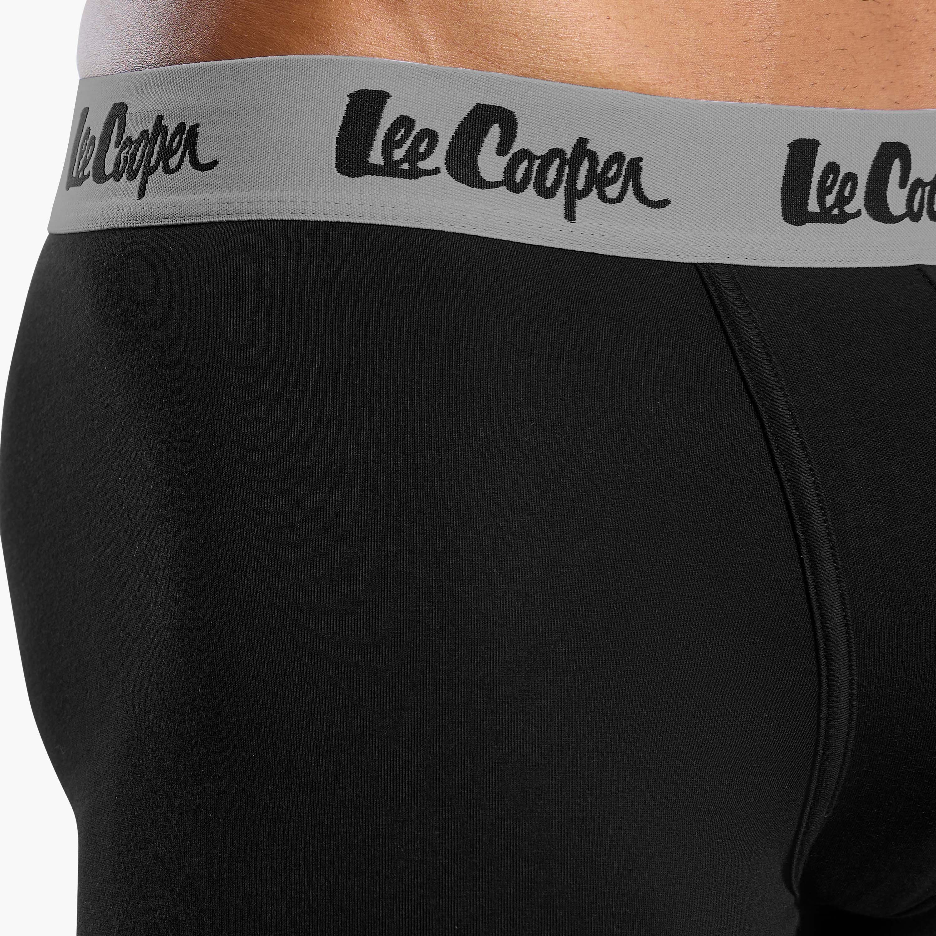 Lee Cooper Trunk Briefs with Elasticated Waistband-men-clothing-innerwear-underwear-image-4