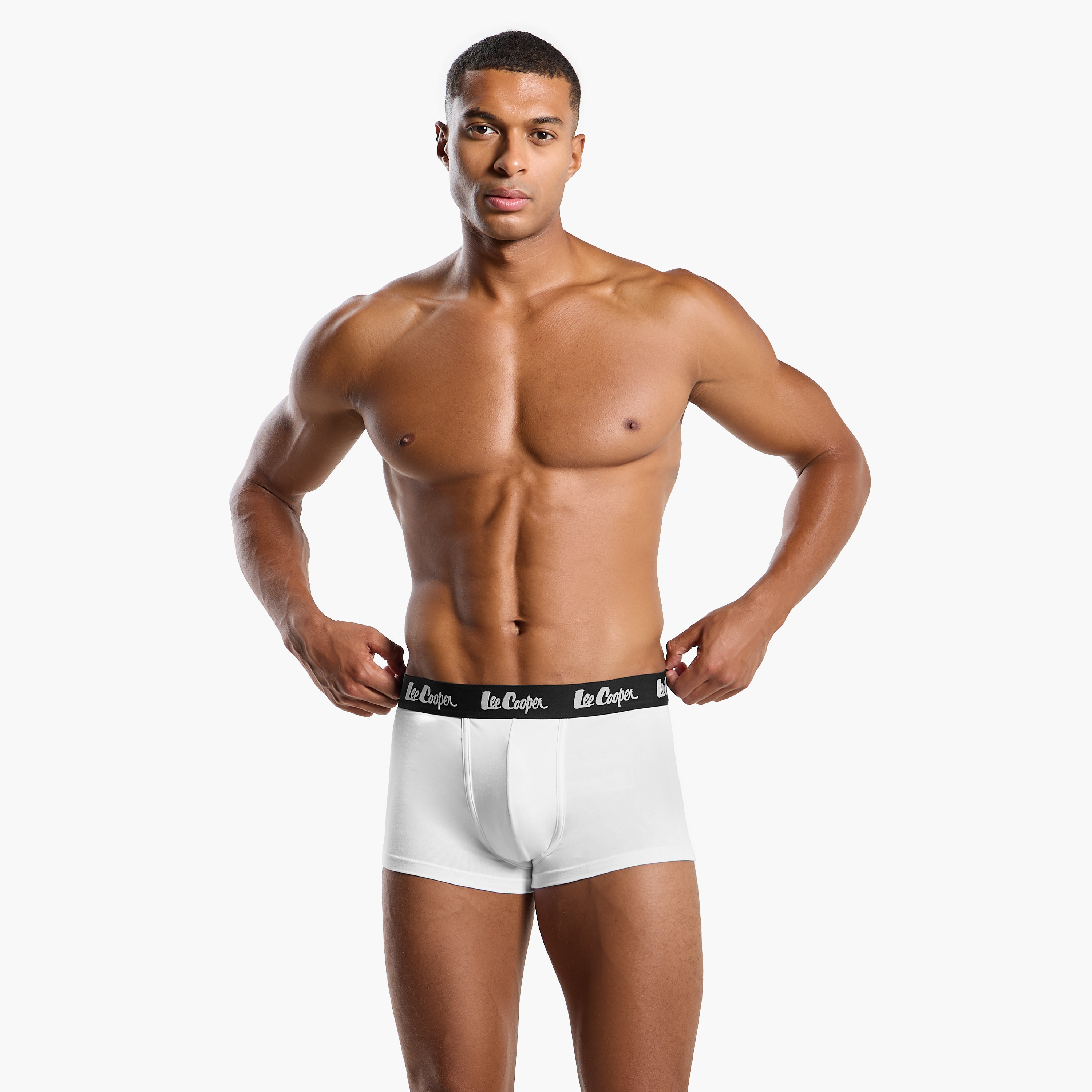 Lee Cooper Trunk Briefs with Elasticated Waistband-men-clothing-innerwear-underwear-image-1
