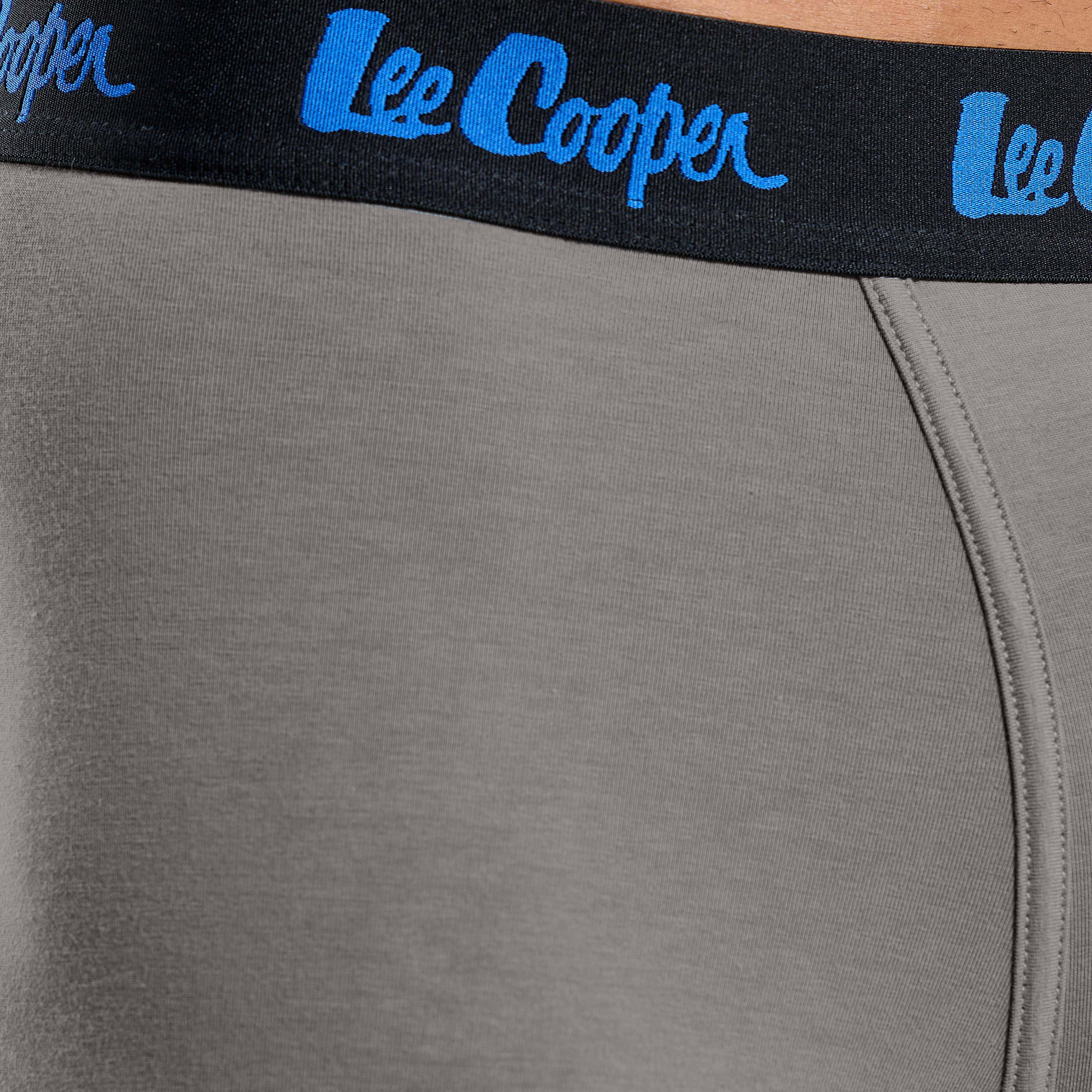 Set of 3 - Lee Cooper Trunk Briefs with Elasticated Waistband-men-clothing-innerwear-underwear-image-7