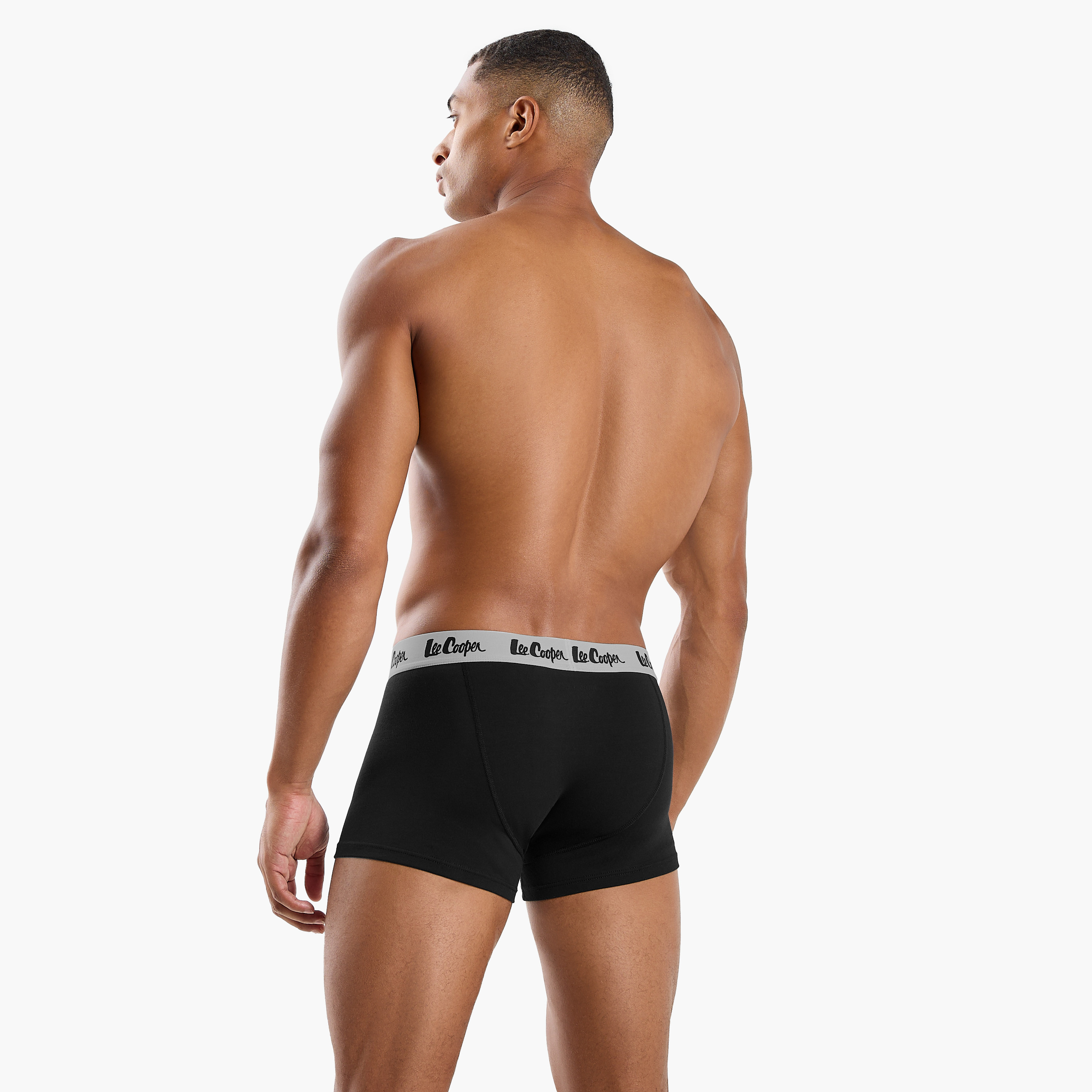 Set of 5 - Lee Cooper Trunk Briefs with Elasticated Waistband-men-clothing-innerwear-underwear-image-6