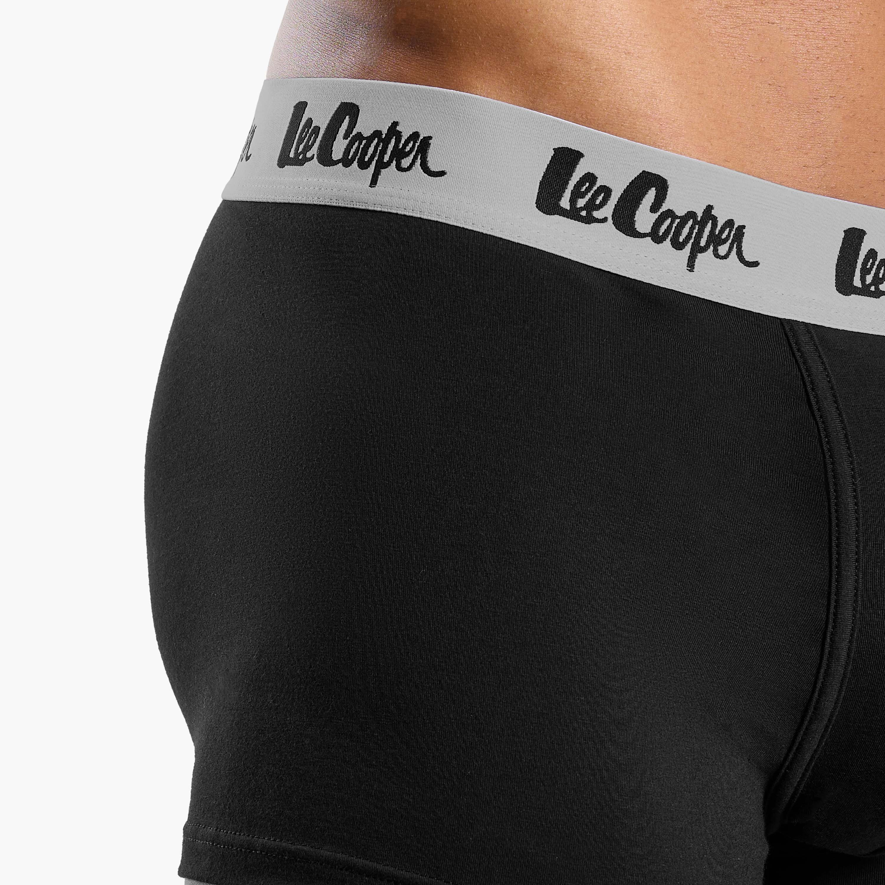 Set of 5 - Lee Cooper Trunk Briefs with Elasticated Waistband-men-clothing-innerwear-underwear-image-8