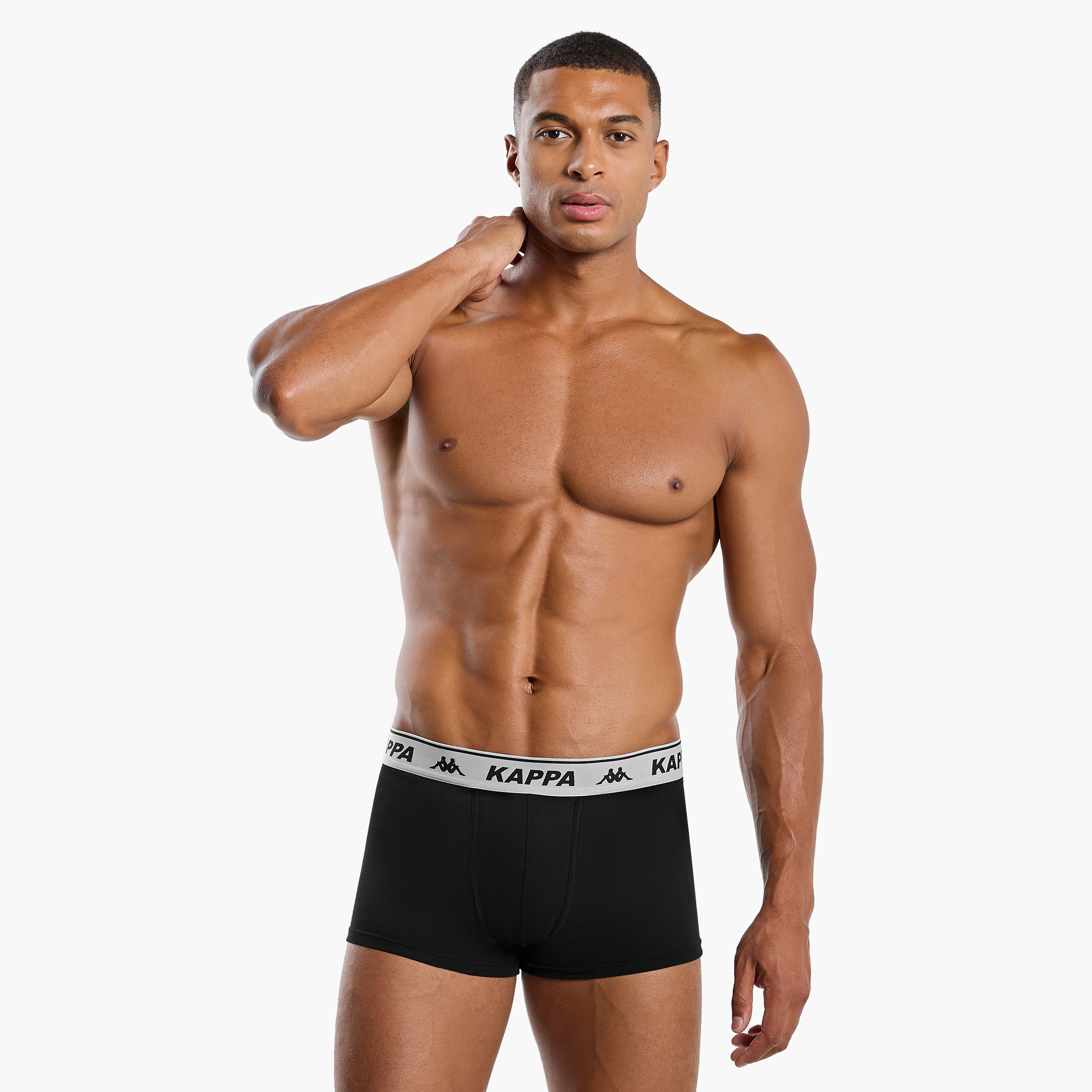 Kappa Trunk Briefs with Elasticated Waistband-men-clothing-innerwear-underwear-image-1