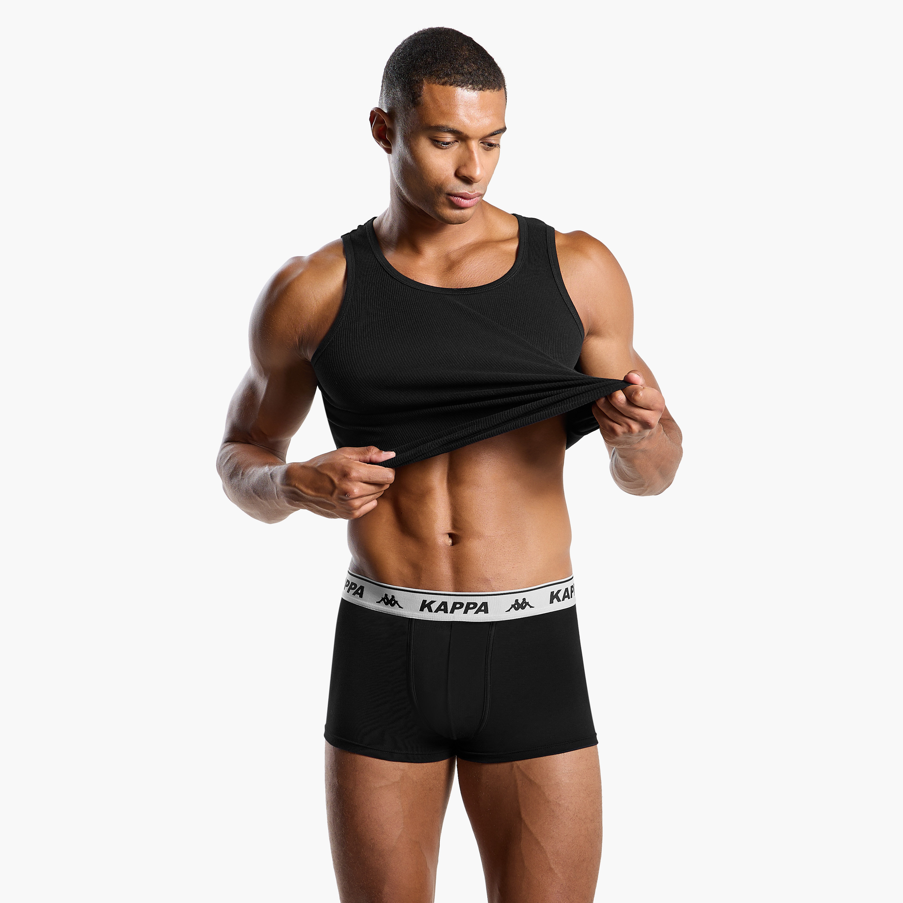 Kappa Trunk Briefs with Elasticated Waistband-men-clothing-innerwear-underwear-image-2