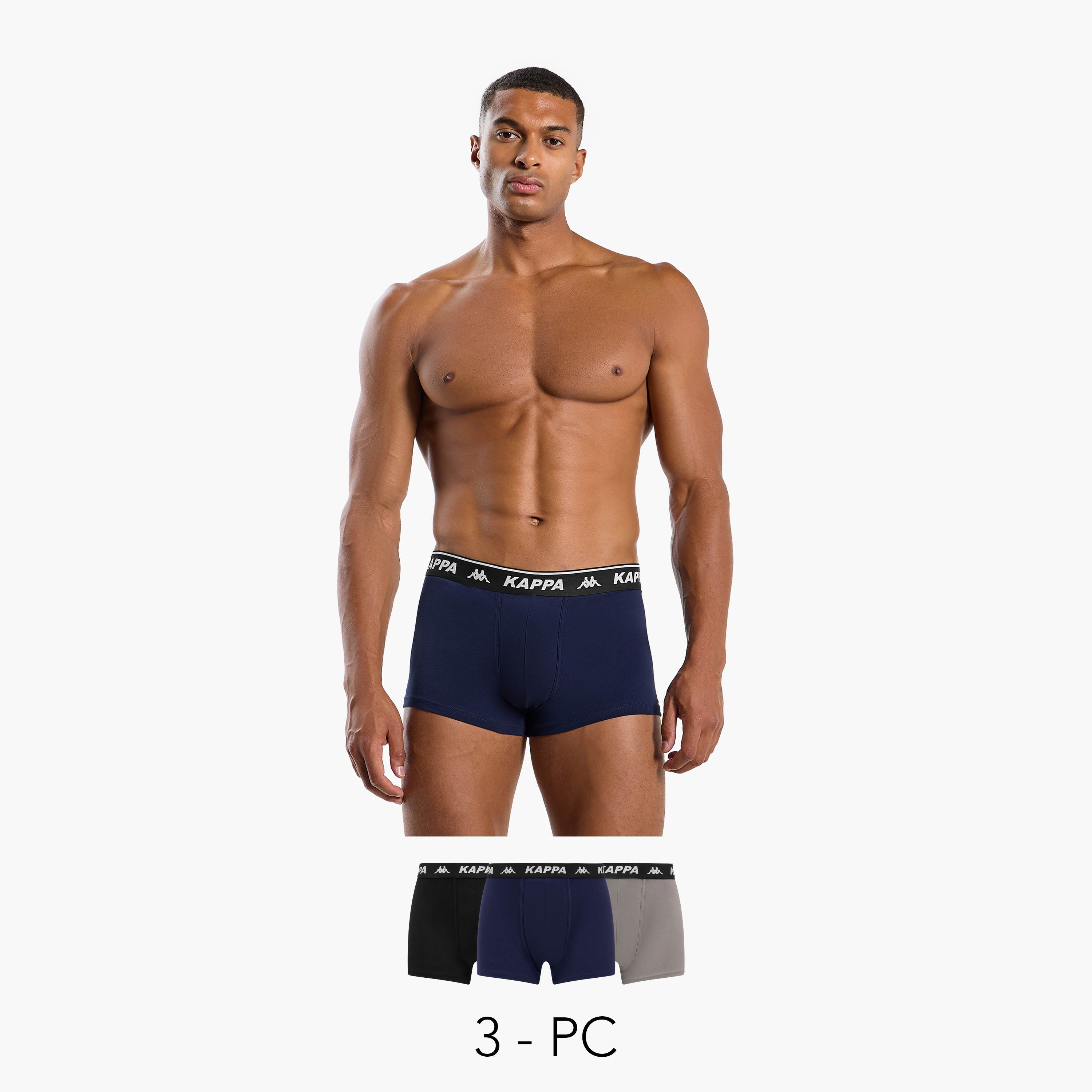 Set of 3 - Kappa Assorted Trunks-men-clothing-innerwear-underwear-image-1