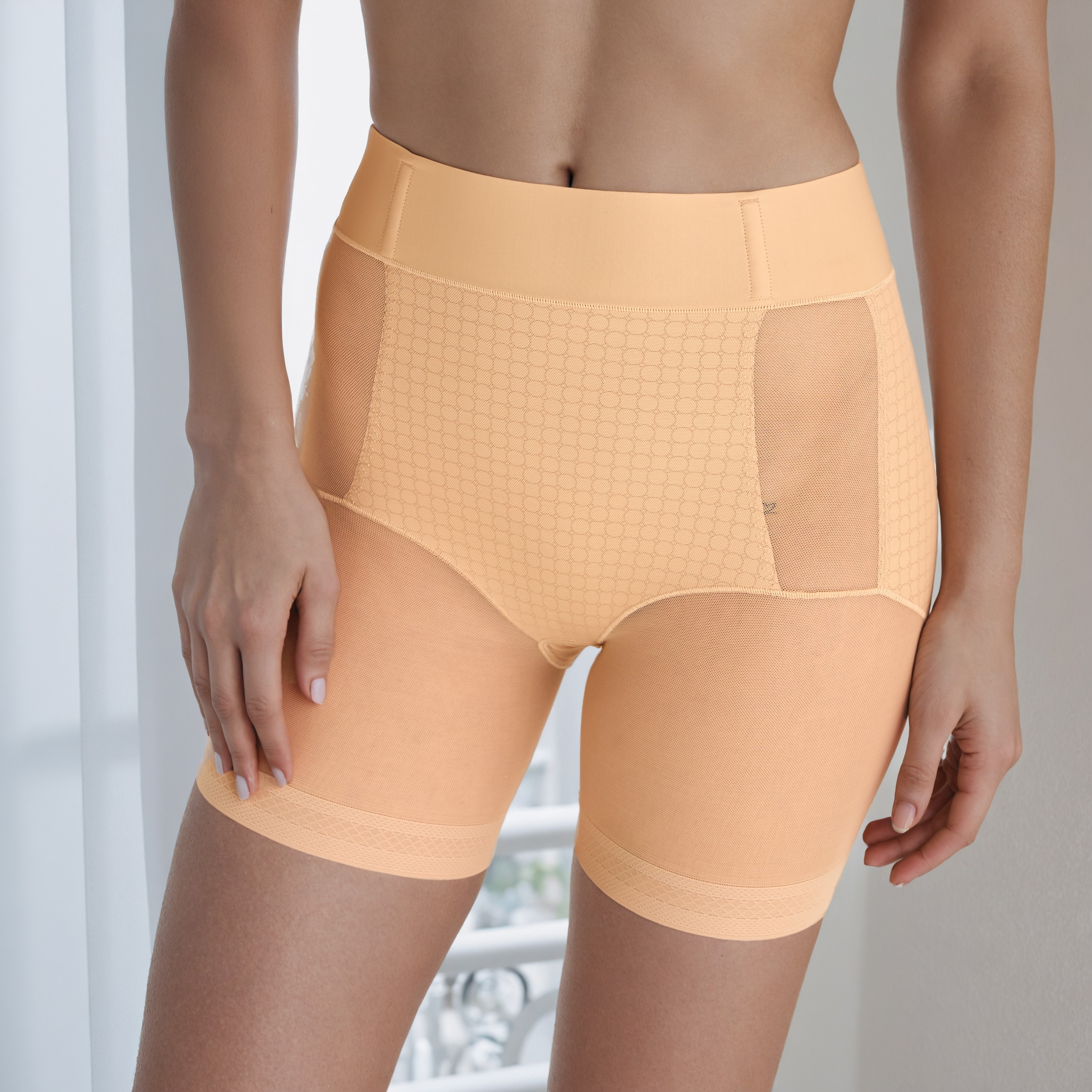 Printed Shapewear Briefs-women-clothing-lingerie-shapewear-image-1