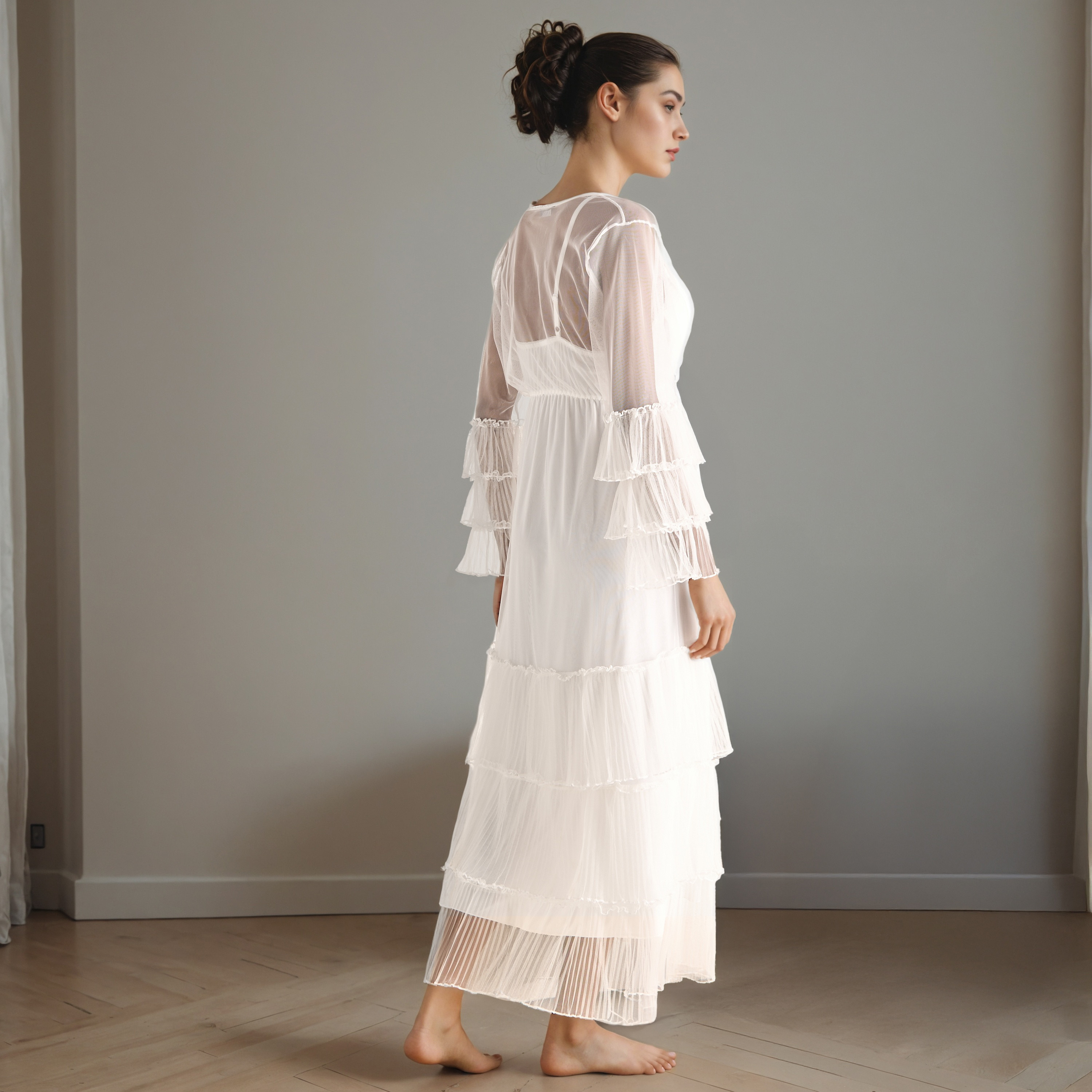 Lace Bridal Night Gown with Robe-women-clothing-nightwear-robes-image-3