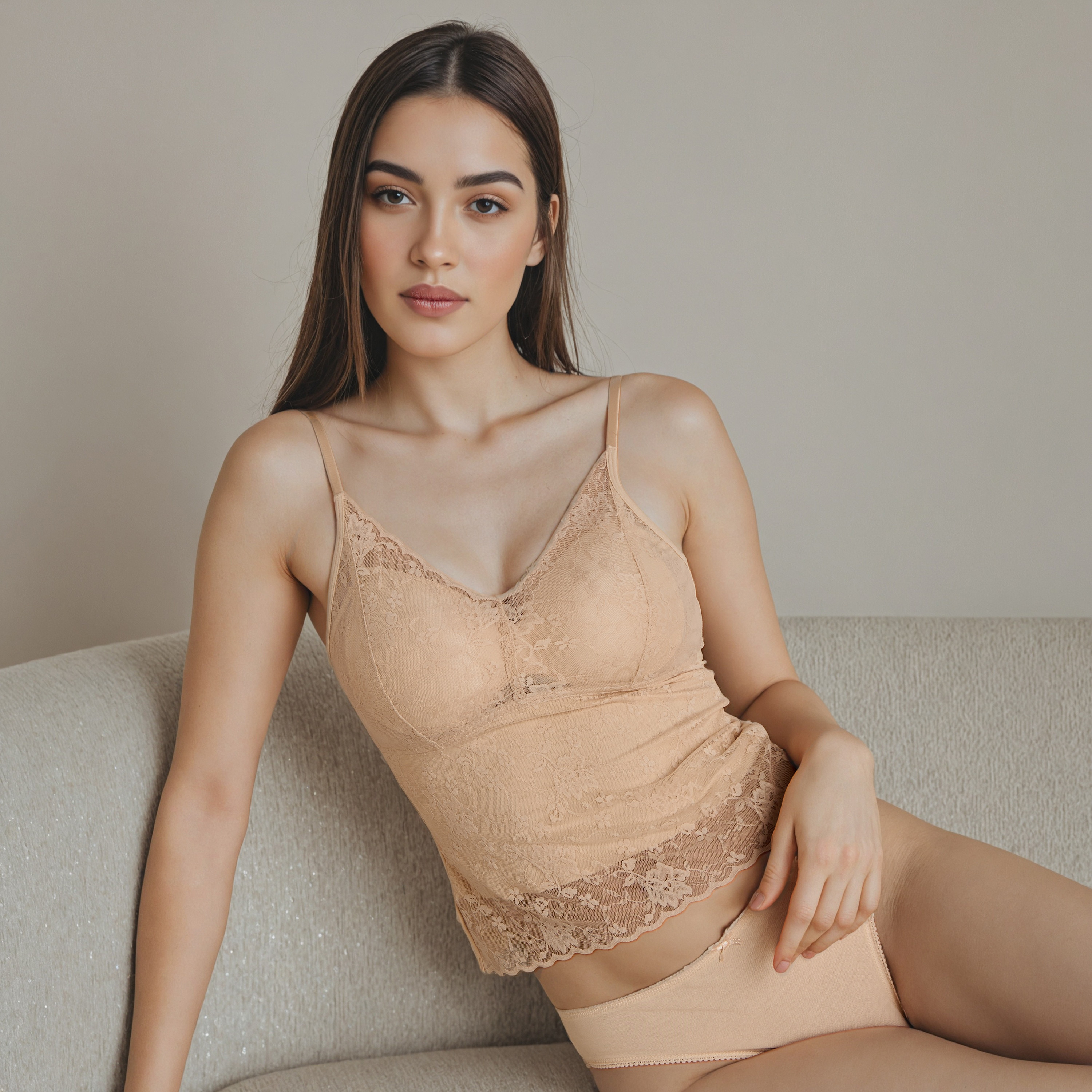 Floral Lace V-Neck Camisole-women-clothing-lingerie-camisoles-image-3