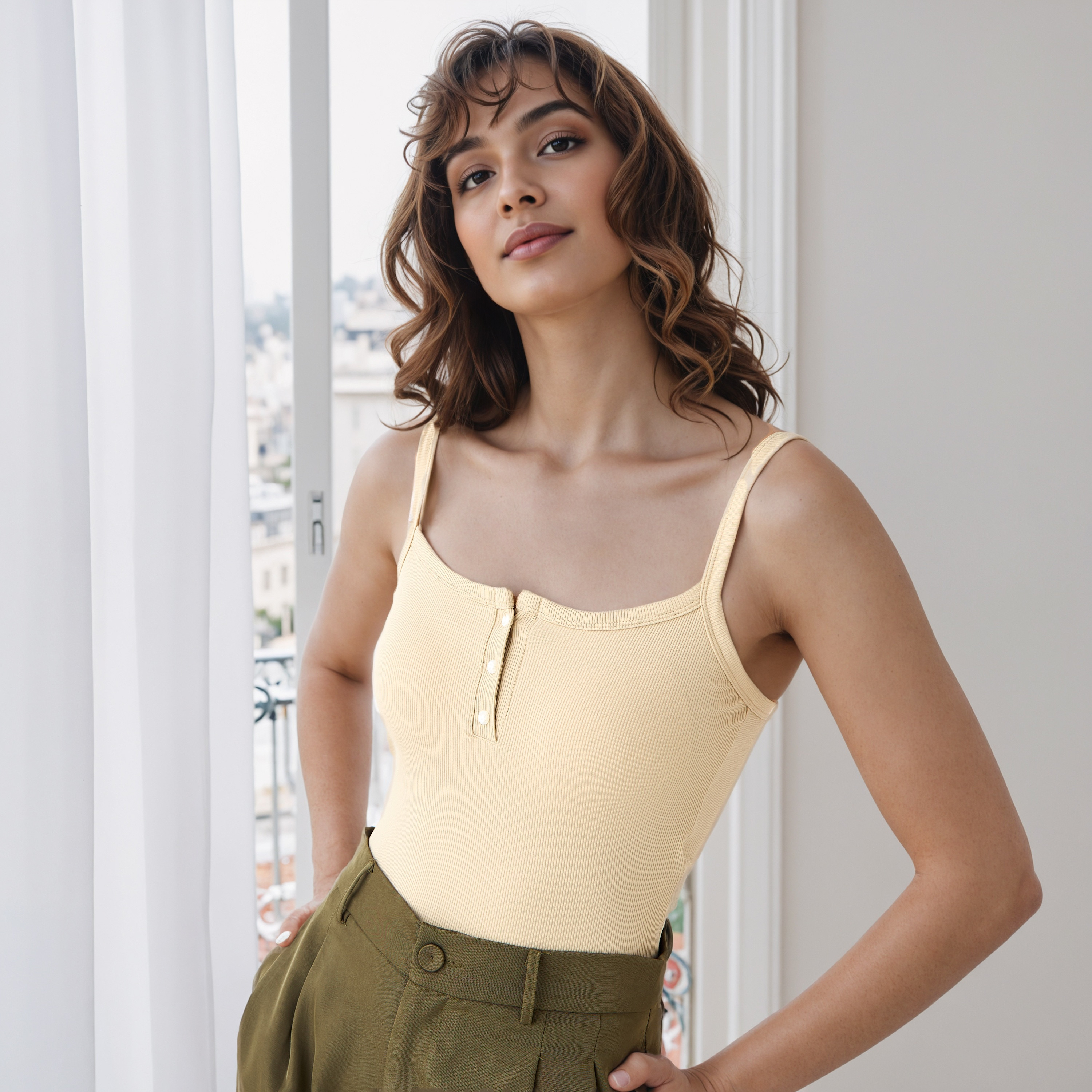 Ribbed Tank Top-women-clothing-lingerie-camisoles-image-1