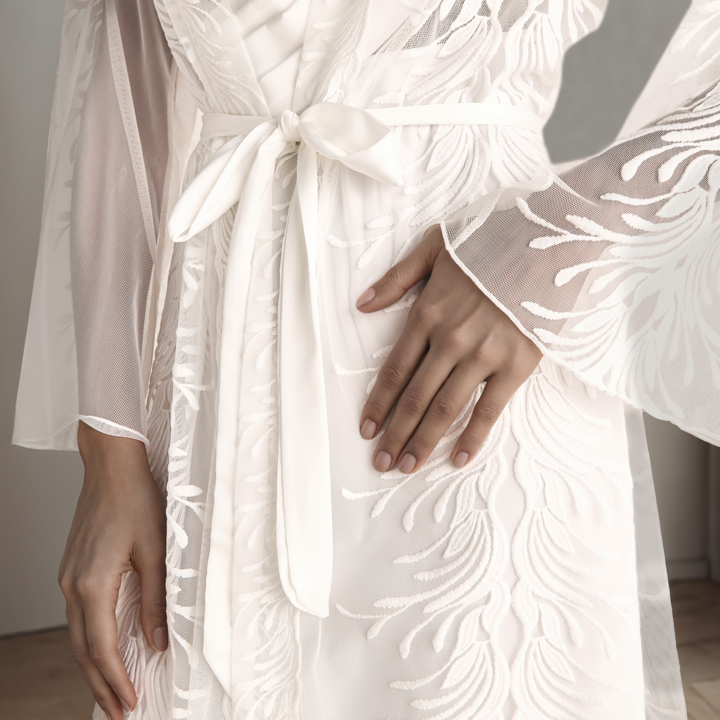 Lace Bridal Night Gown with Robe-women-clothing-nightwear-robes-image-3